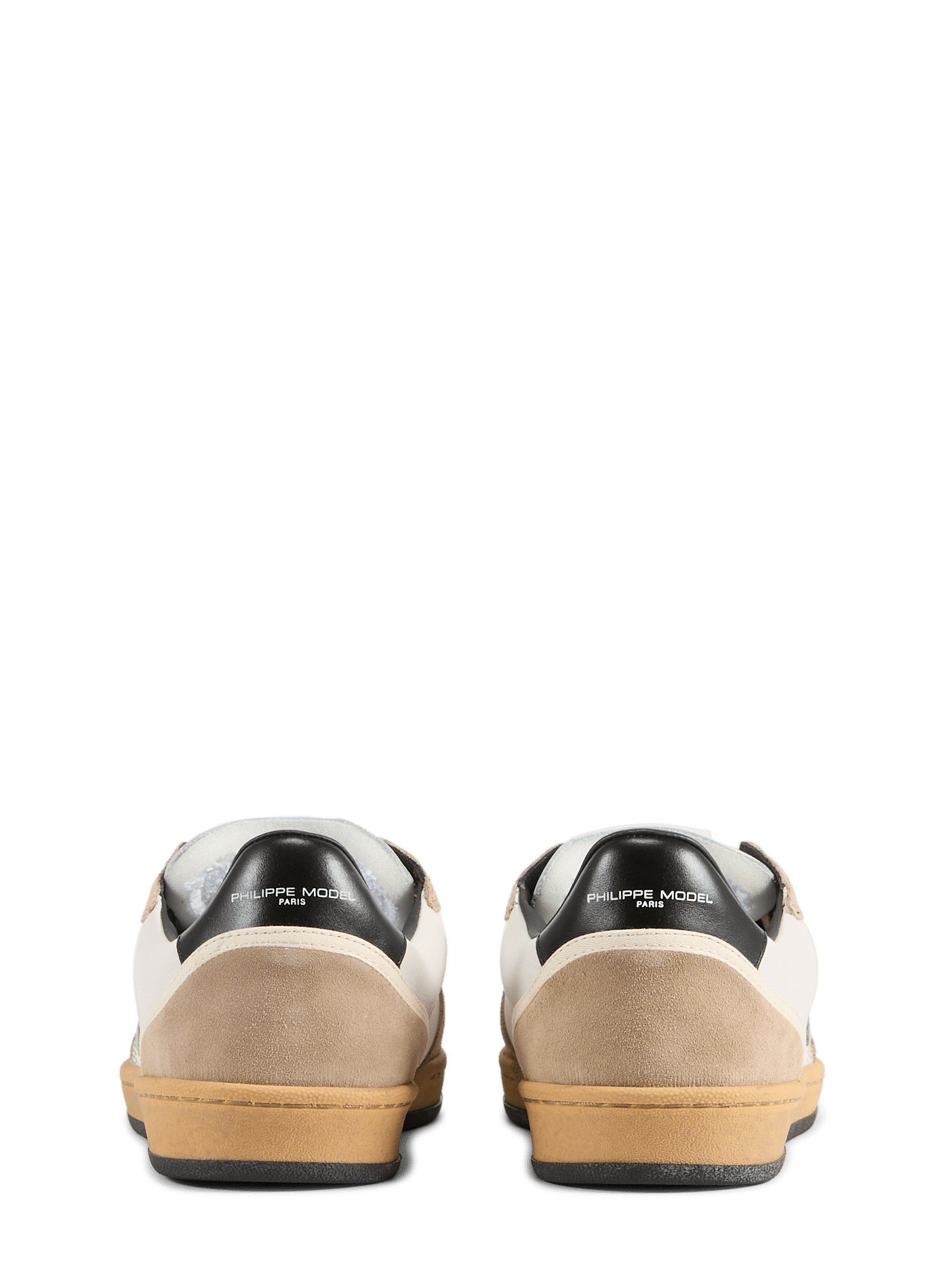 Baskets basses en cuir  PHILIPPE MODEL Blanc