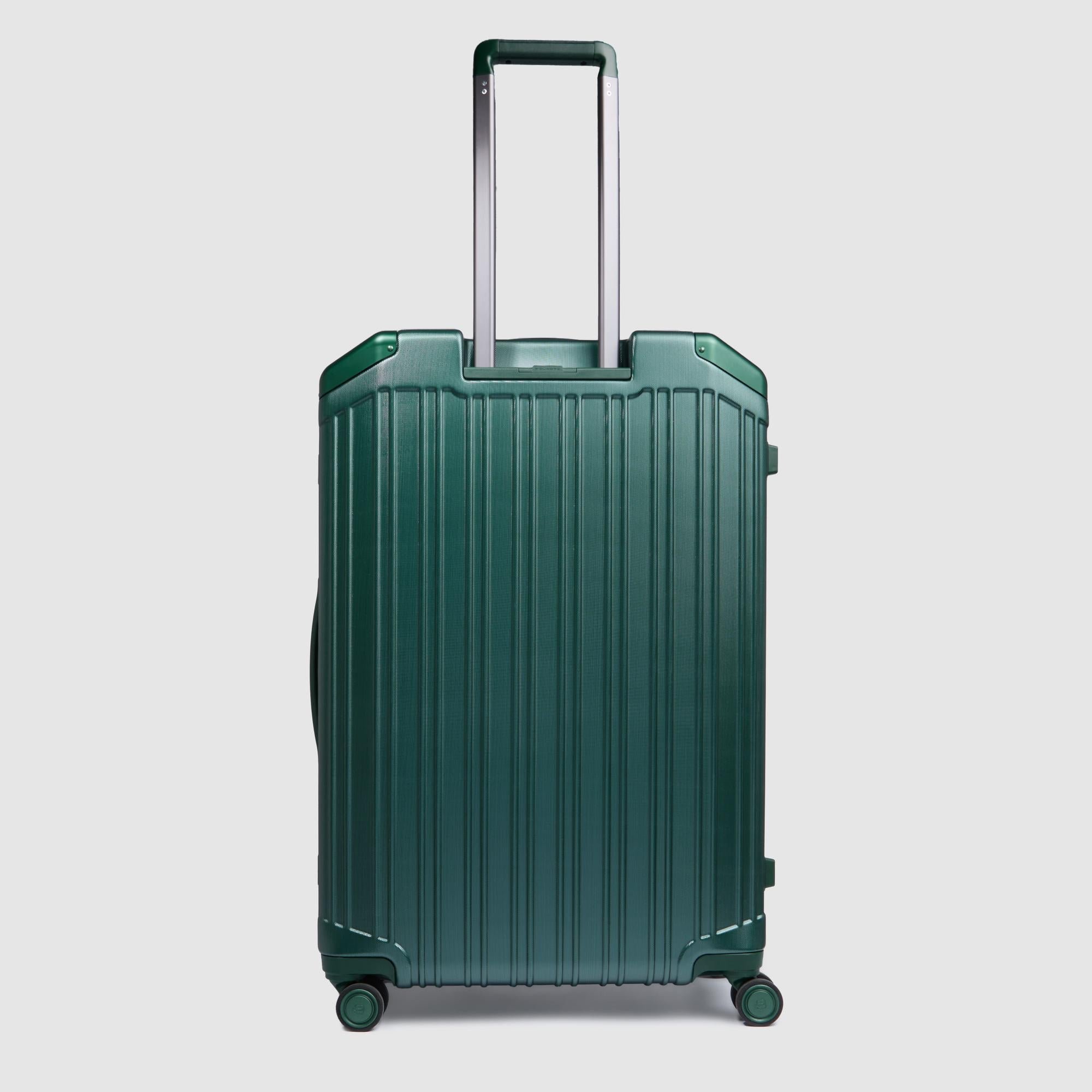Grote koffer met 4 wielen PIQUADRO Groen