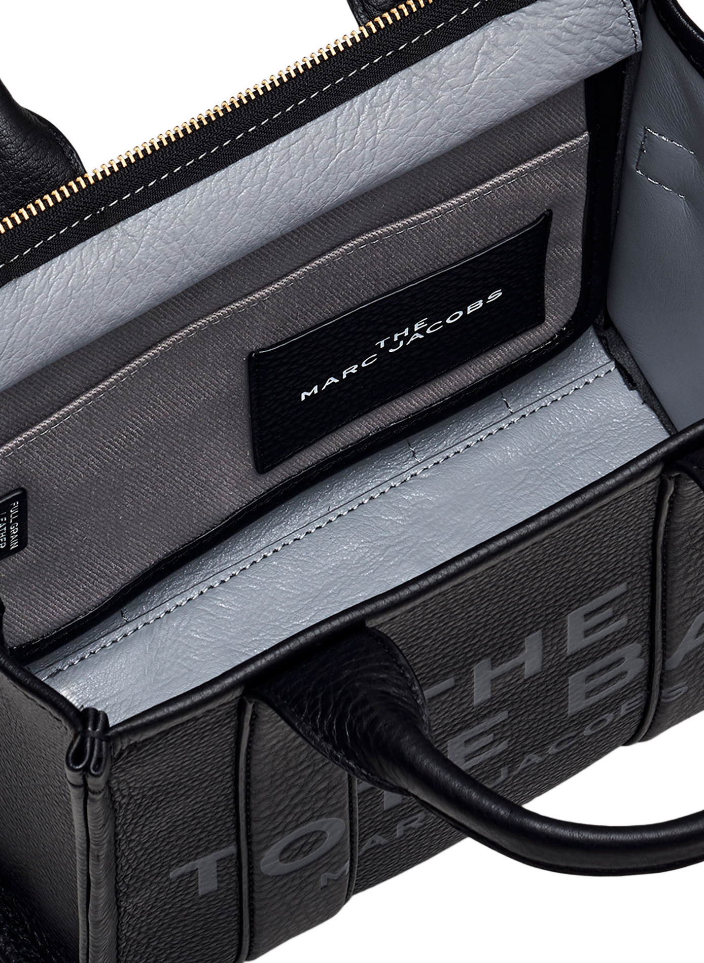 Ledertasche The Leather Small Tote Bag | Schwarz MARC JACOBS Damen