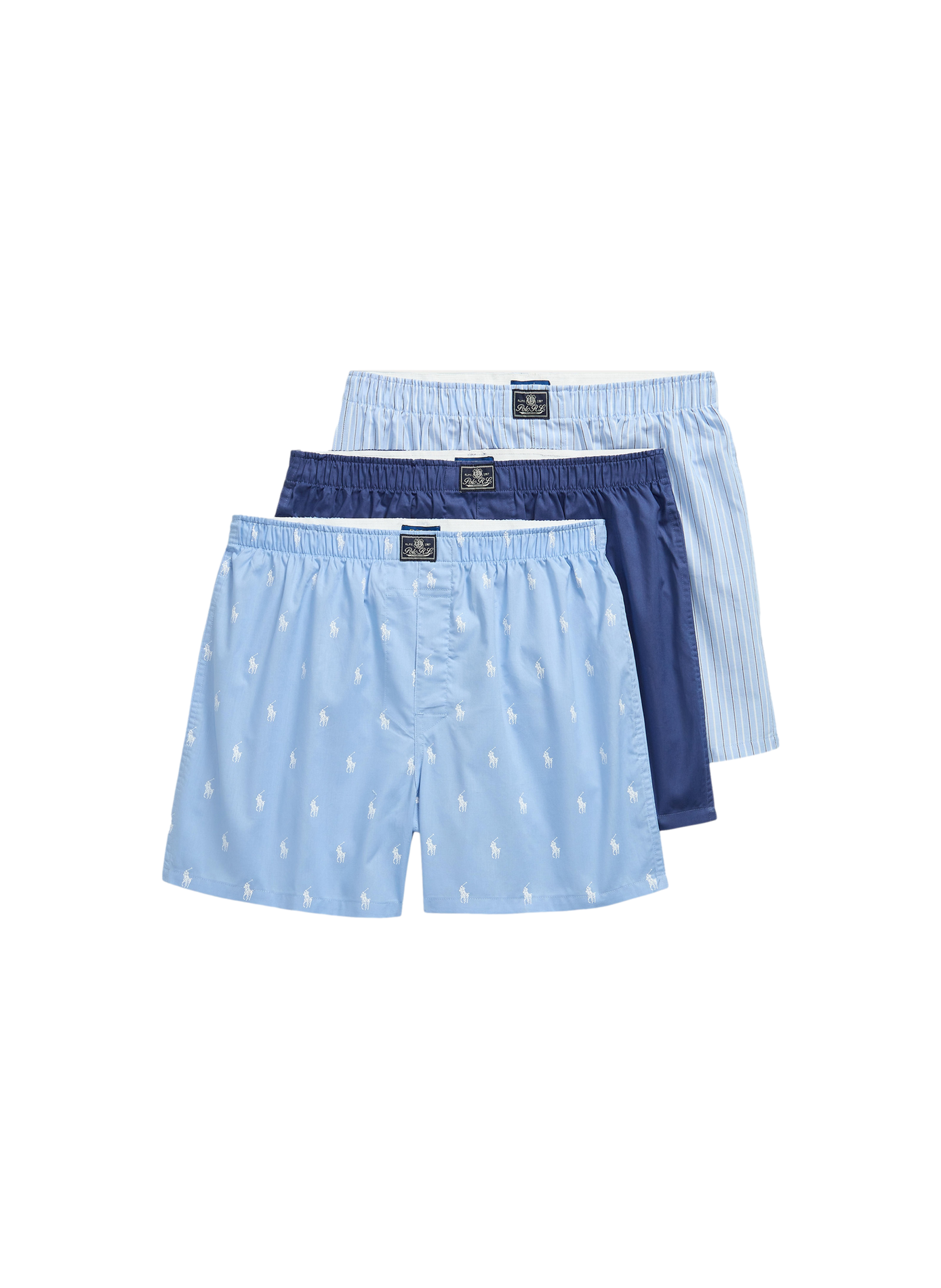 Lot de 3 caleçons en coton  POLO RALPH LAUREN Multicolore