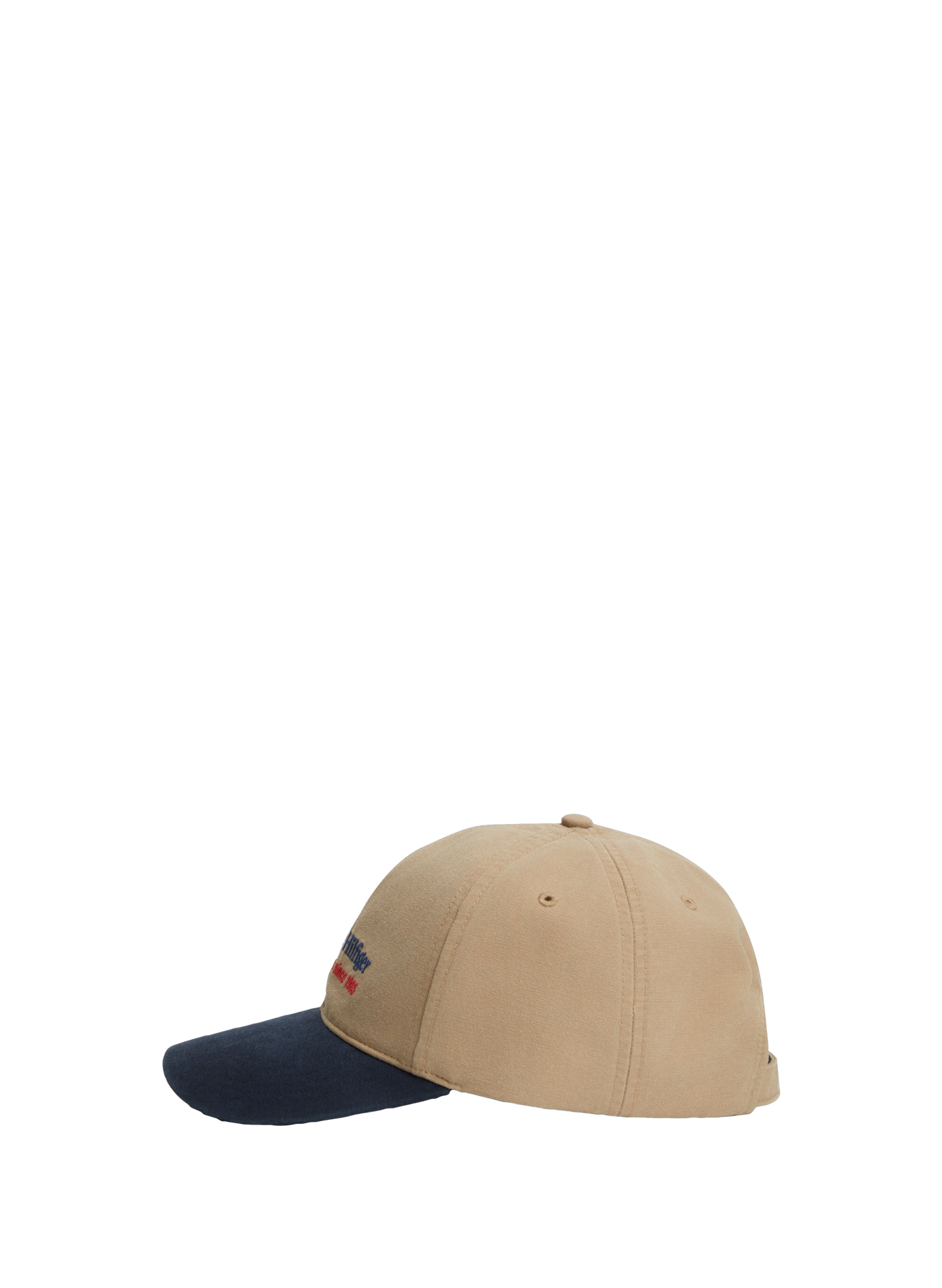 Geborduurde katoenen pet TOMMY HILFIGER Bruin