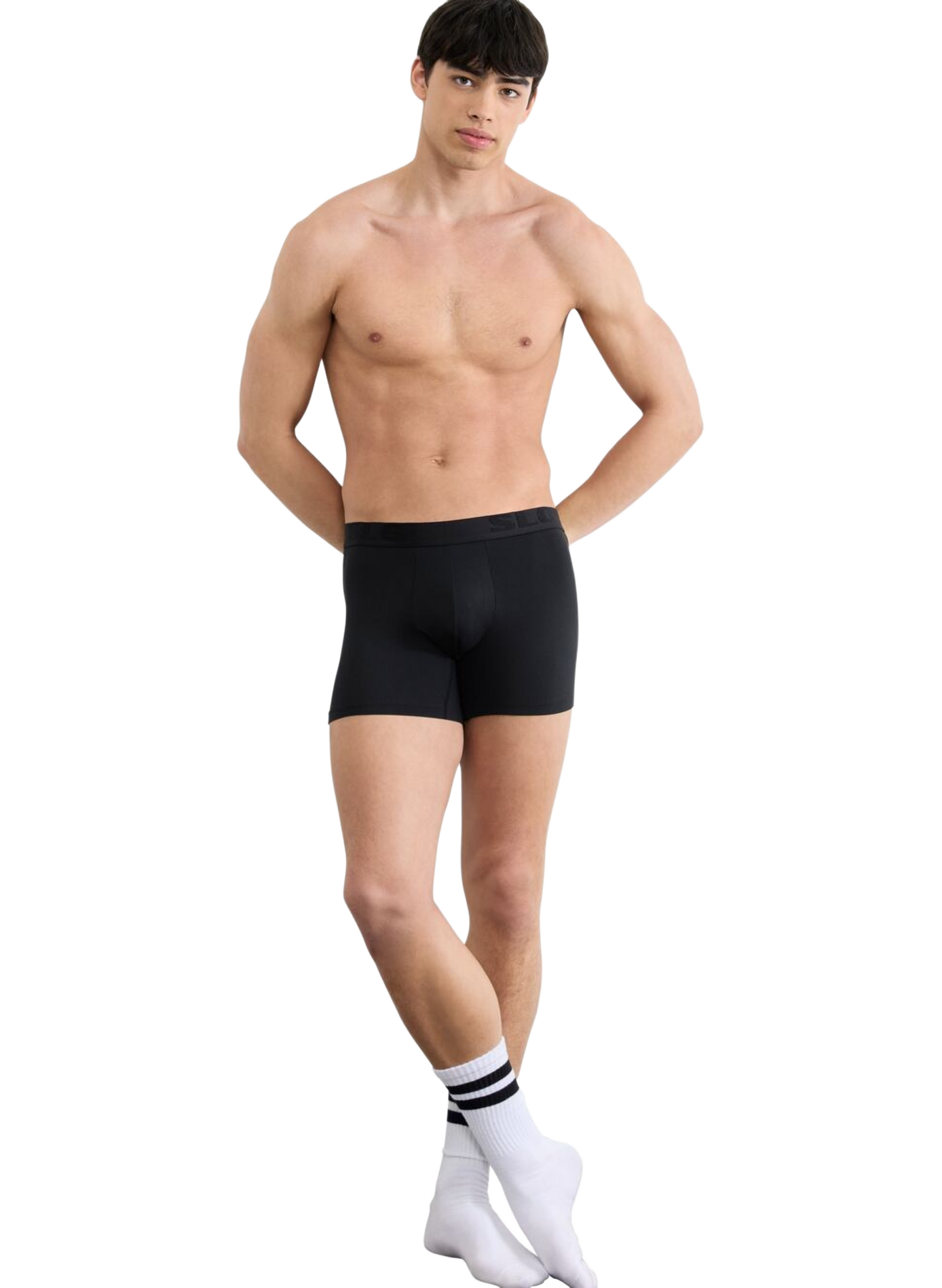 Pack mit 2 Boxershorts SLOGGI Schwarz