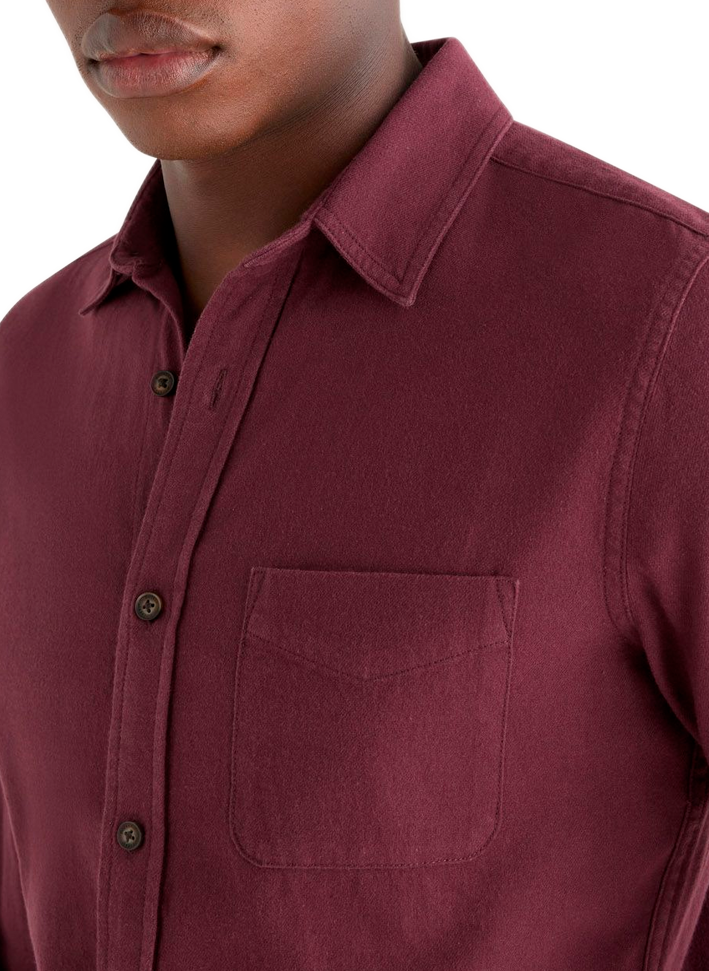 Camisa de algodón DOCKERS Rojo