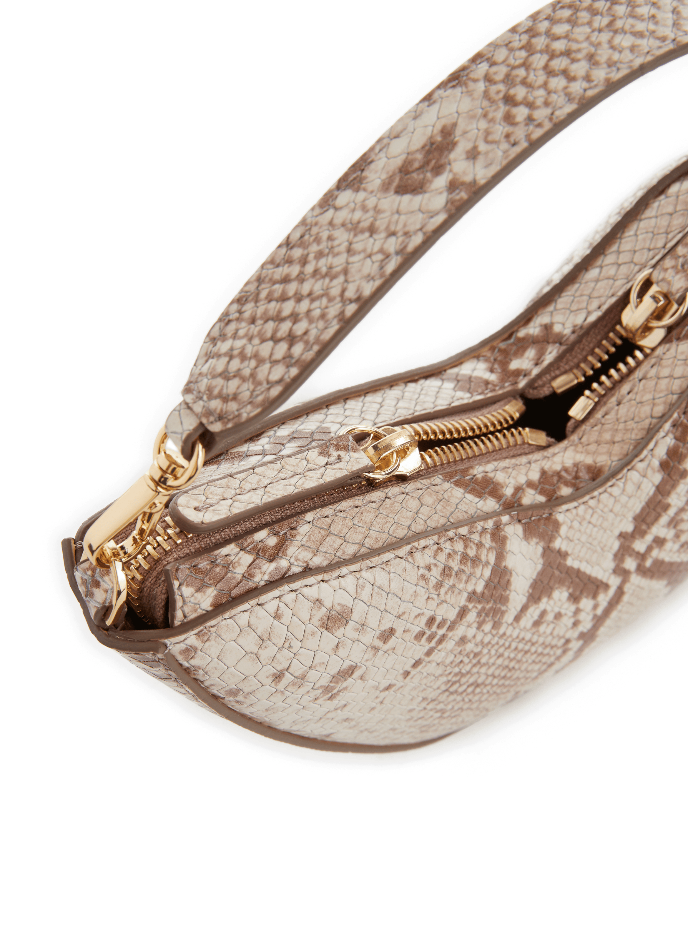 Tulip mini handbag S.JOON Brown