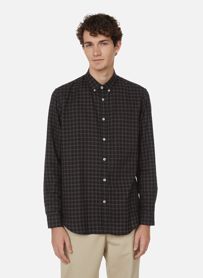 EDITIONS 102 cotton flannel shirt