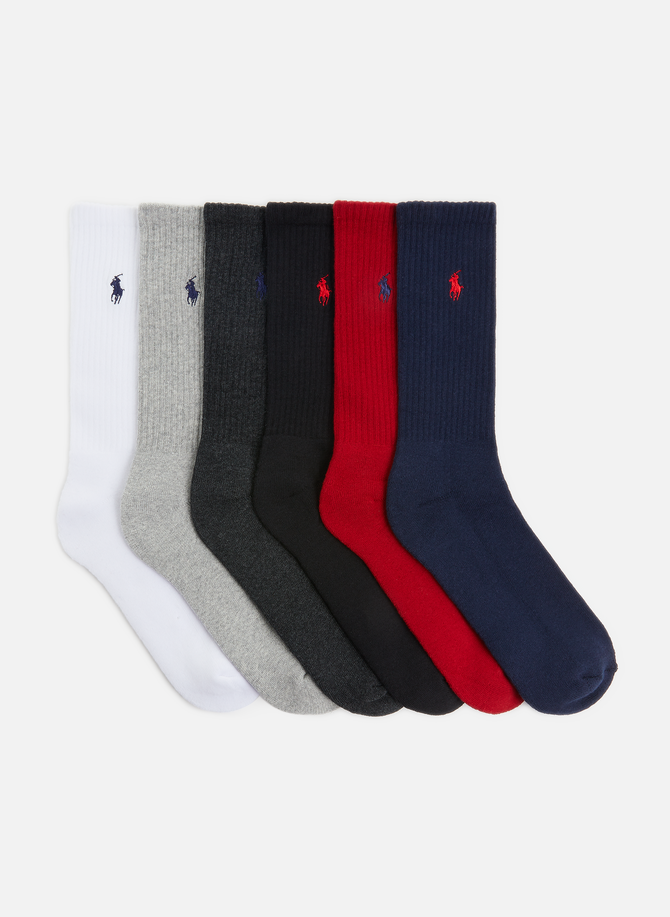 Pack of six pairs of socks POLO RALPH LAUREN