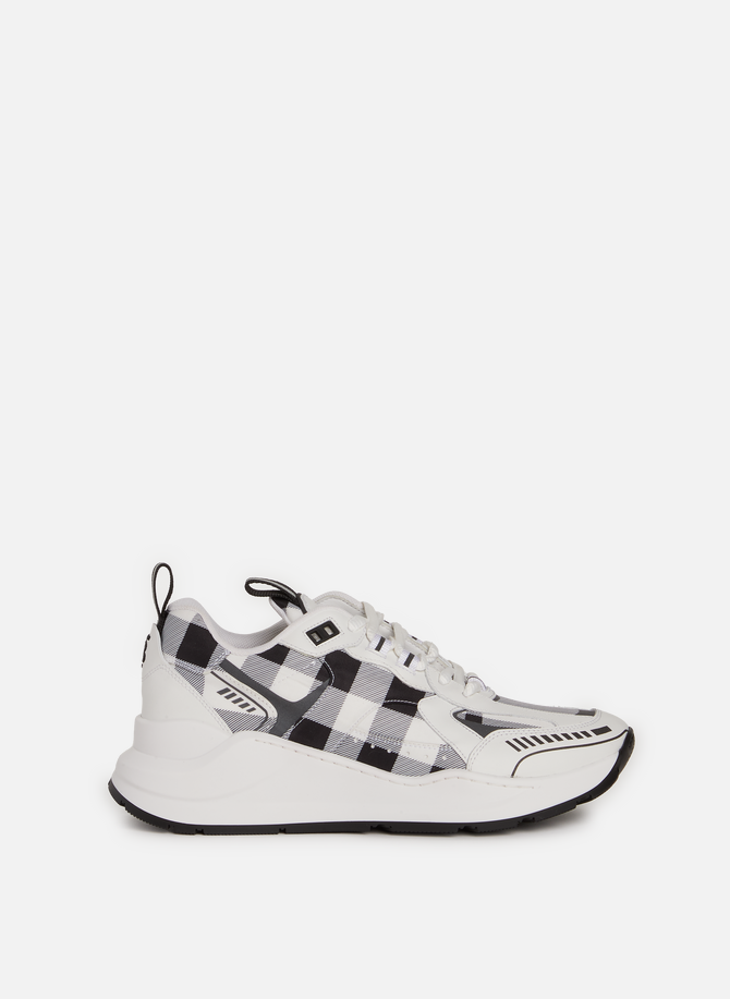 Leather sneakers BURBERRY