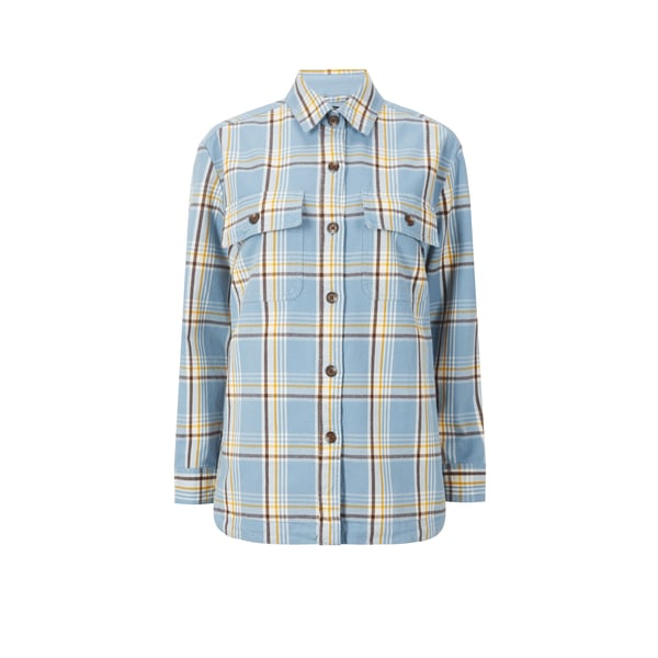 Chemise à carreaux en coton