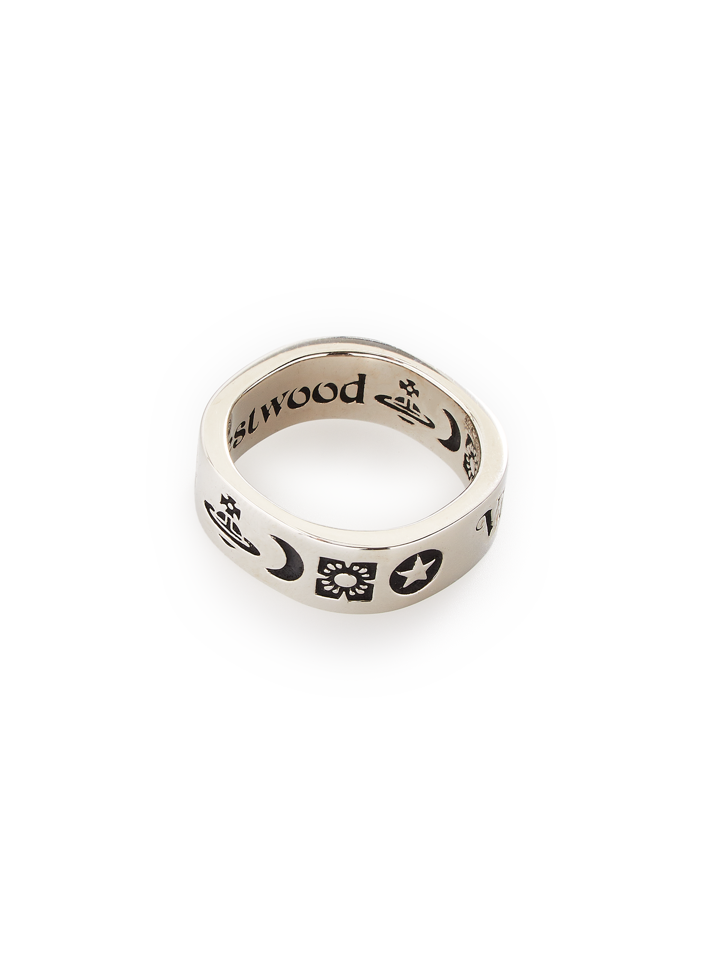Brass ring VIVIENNE WESTWOOD Silver
