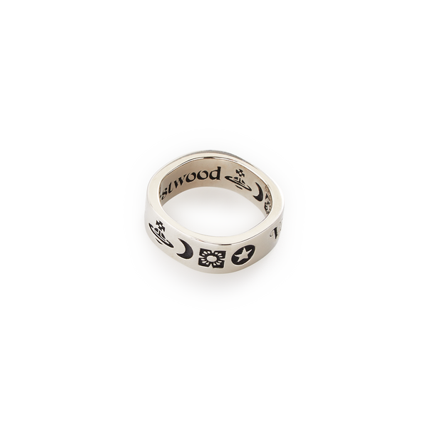 Vivienne Westwood Brass Ring In Metallic