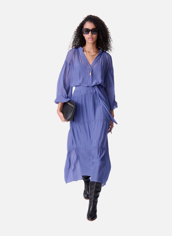 Robe esthée Bleu by VANESSA BRUNO VANESSA BRUNO Robe esthée Bleu