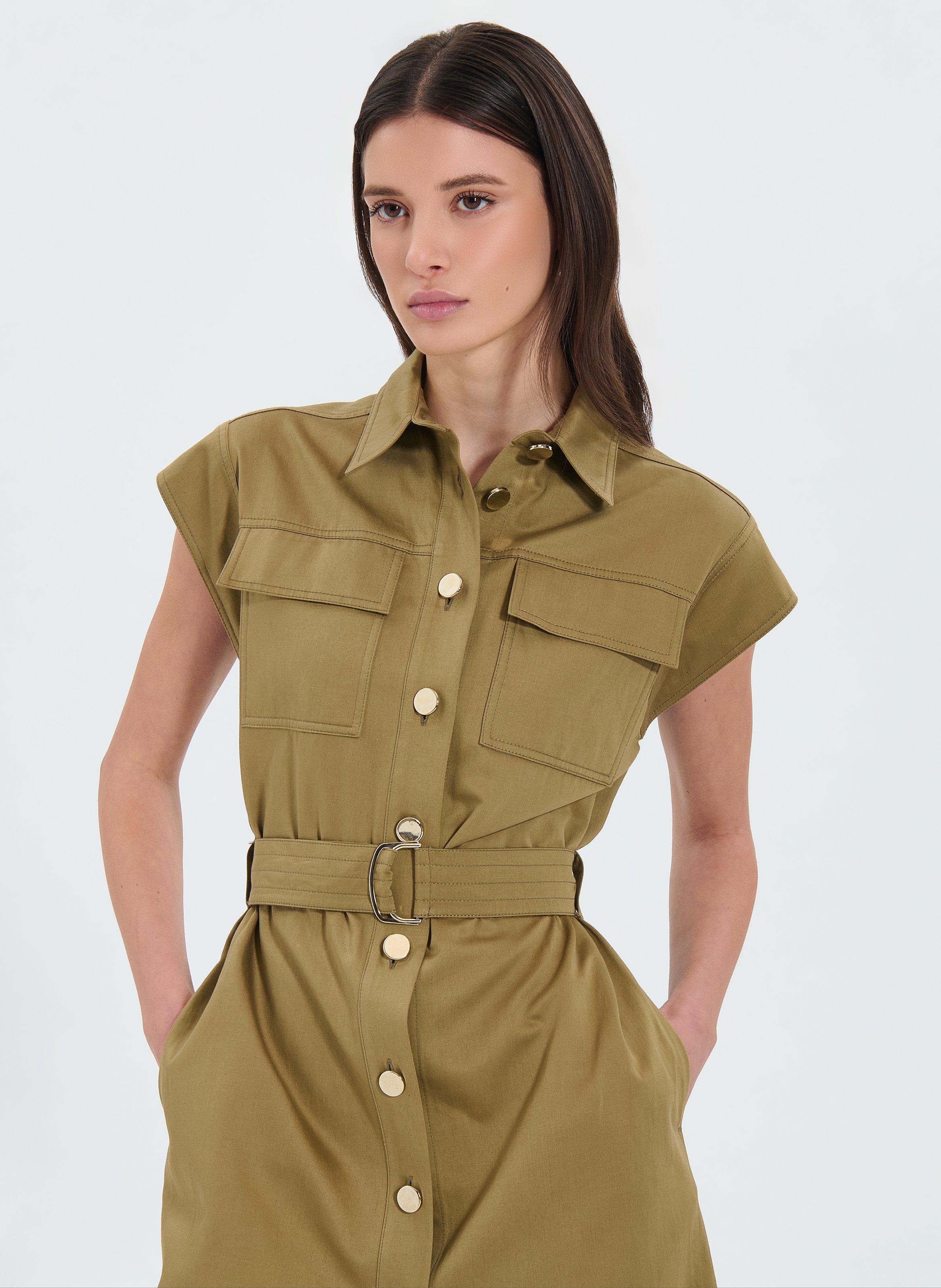 Robe  rosen ZAPA Kaki