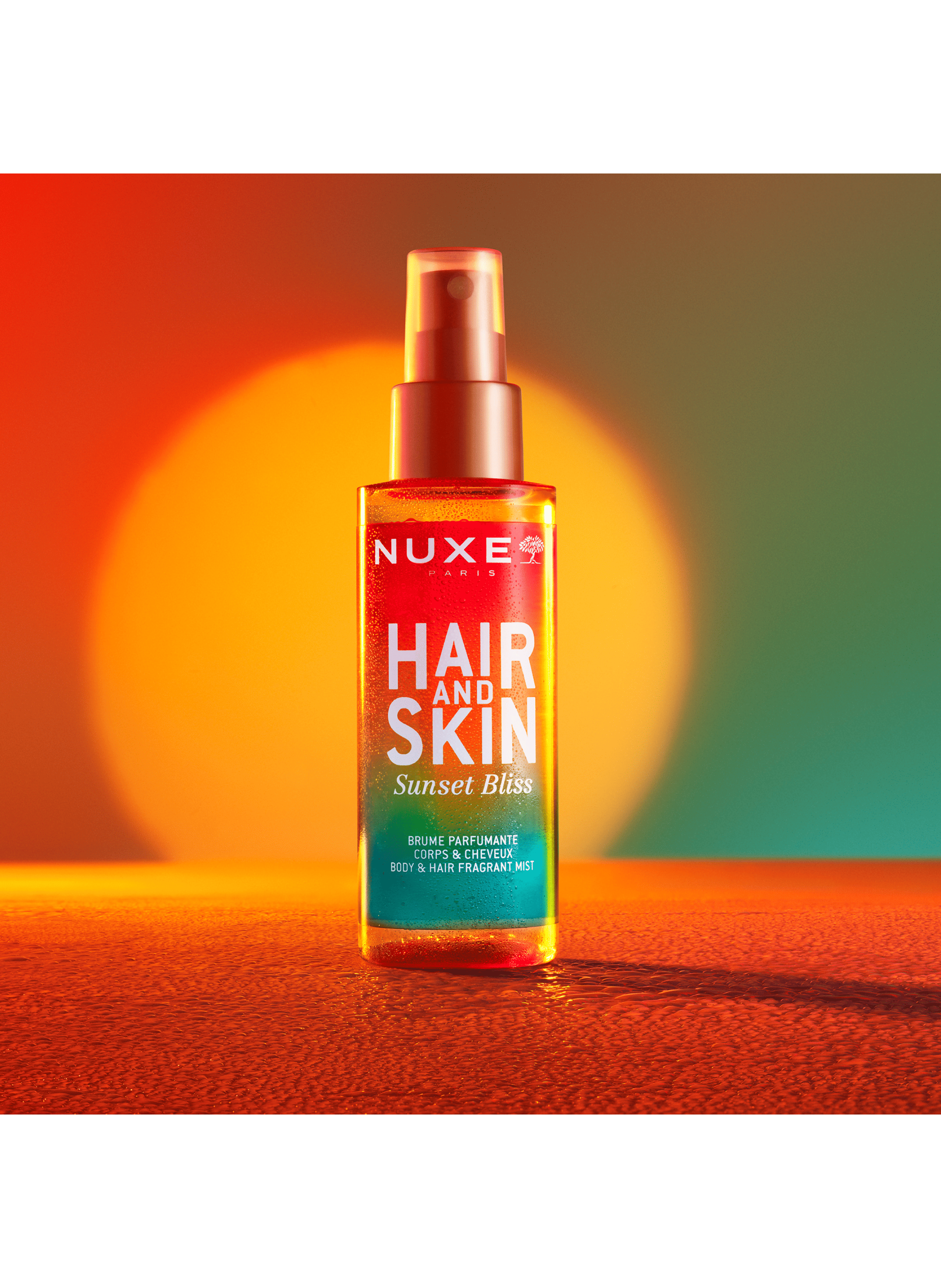 Sunset Bliss - Brume parfumante corps et cheveux NUXE No color