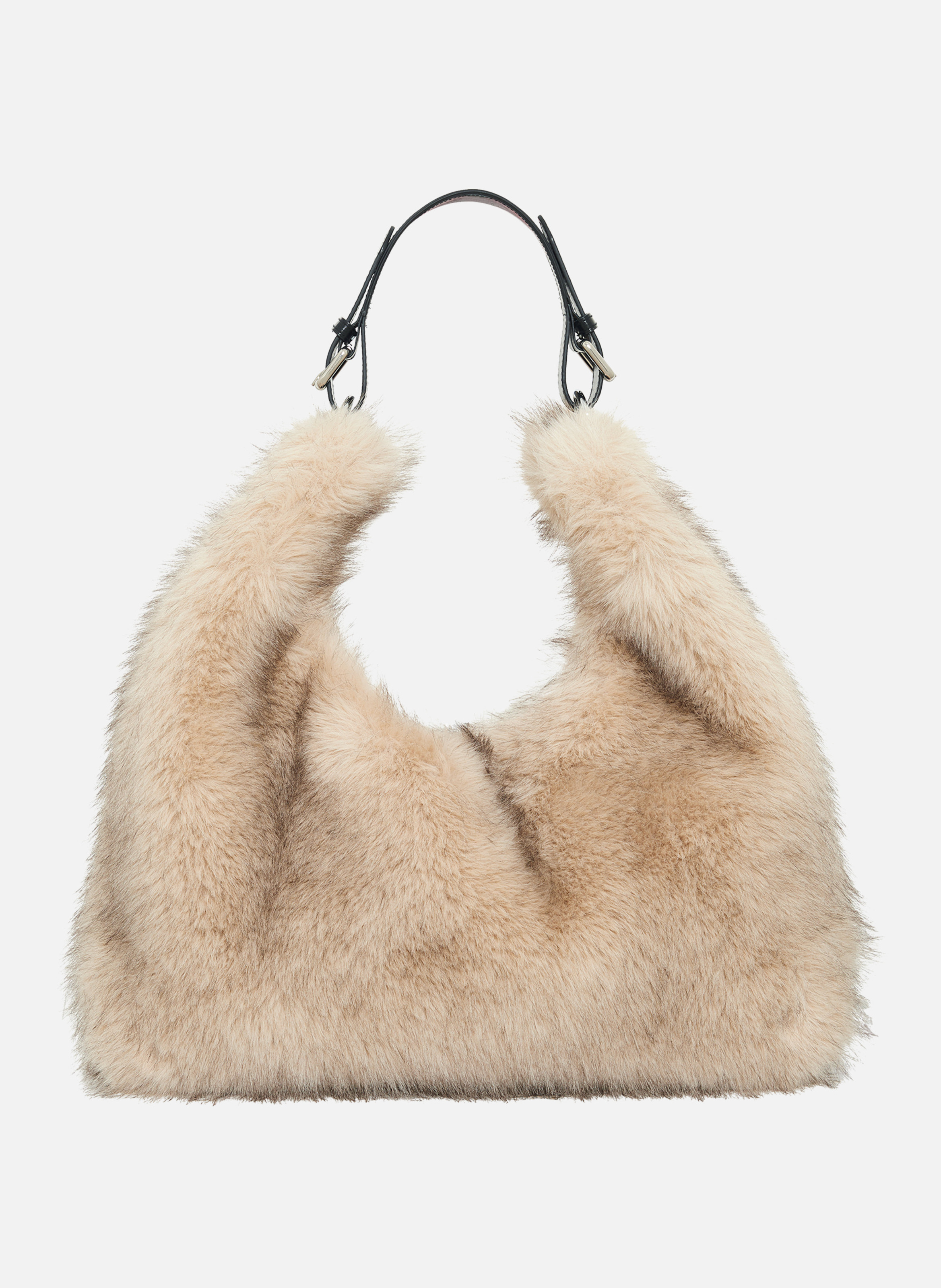 Sac effet fourrure THE KOOPLES Beige