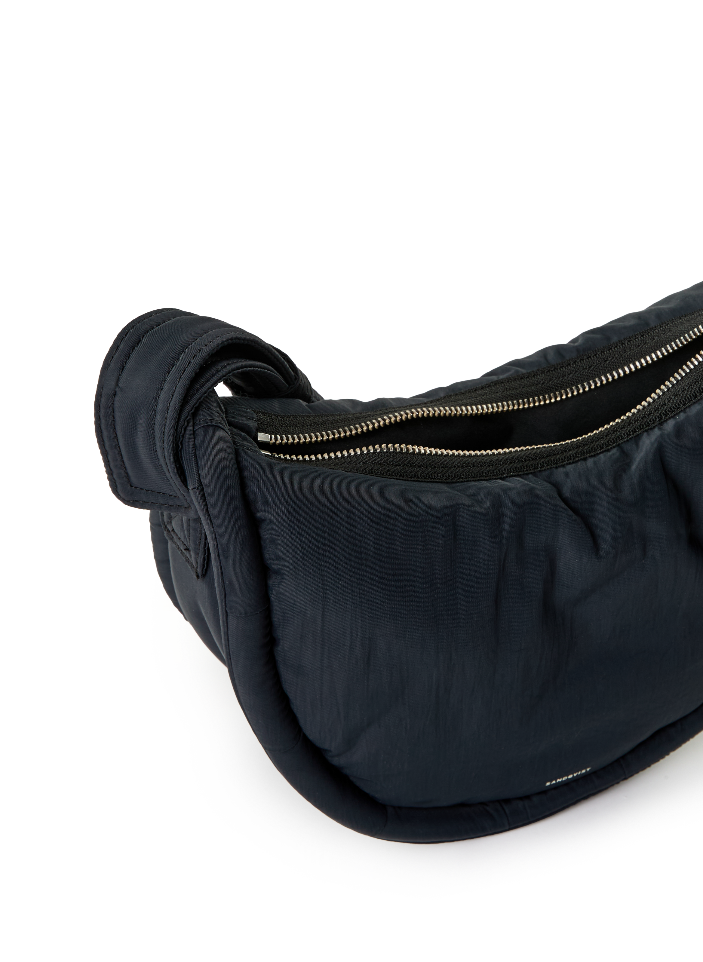 Sac bandoulière Half Moon Mini SANDQVIST Noir