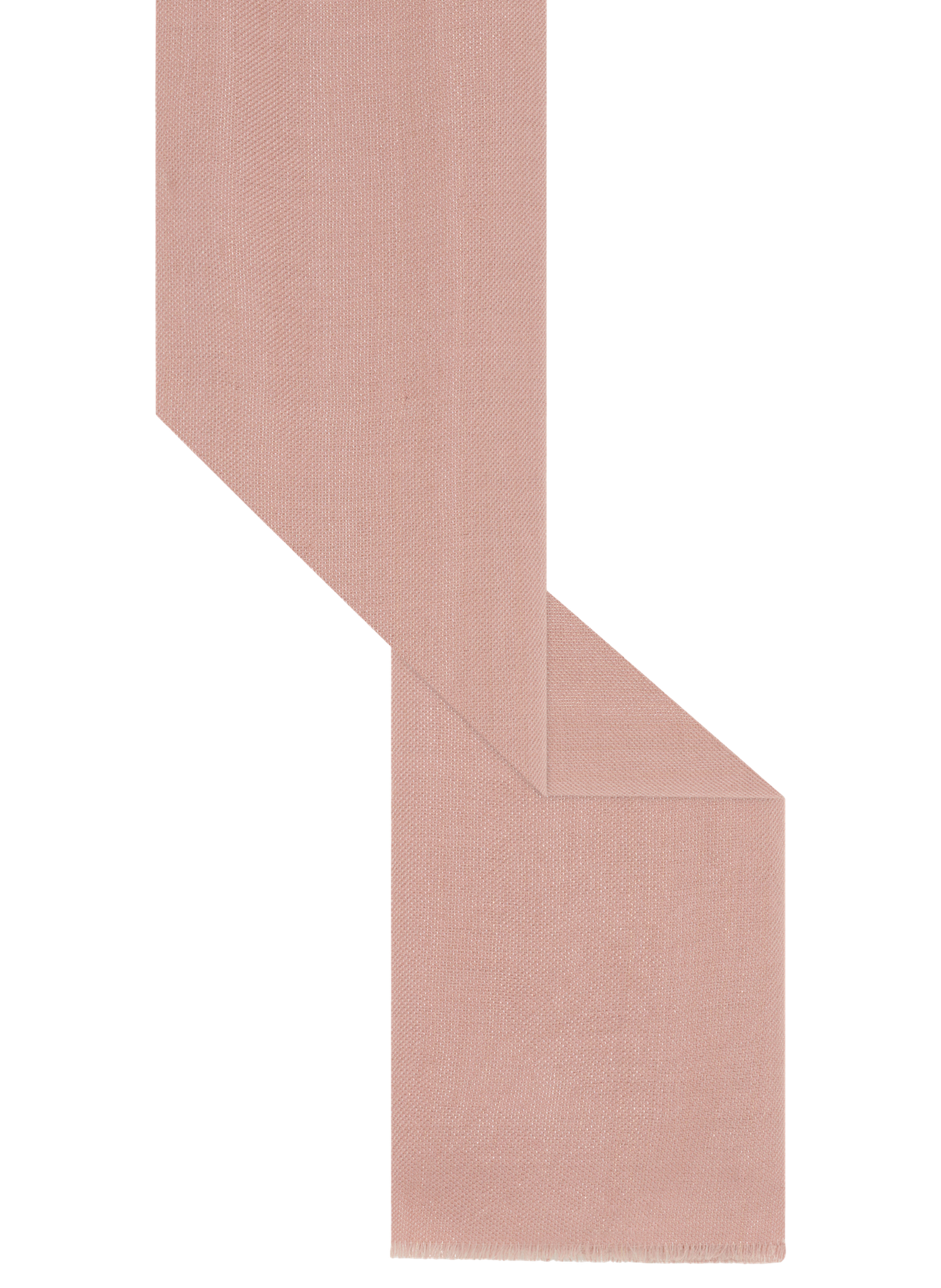 Echarpe en laine et cachemire à lurex - rosette PABLO Beige