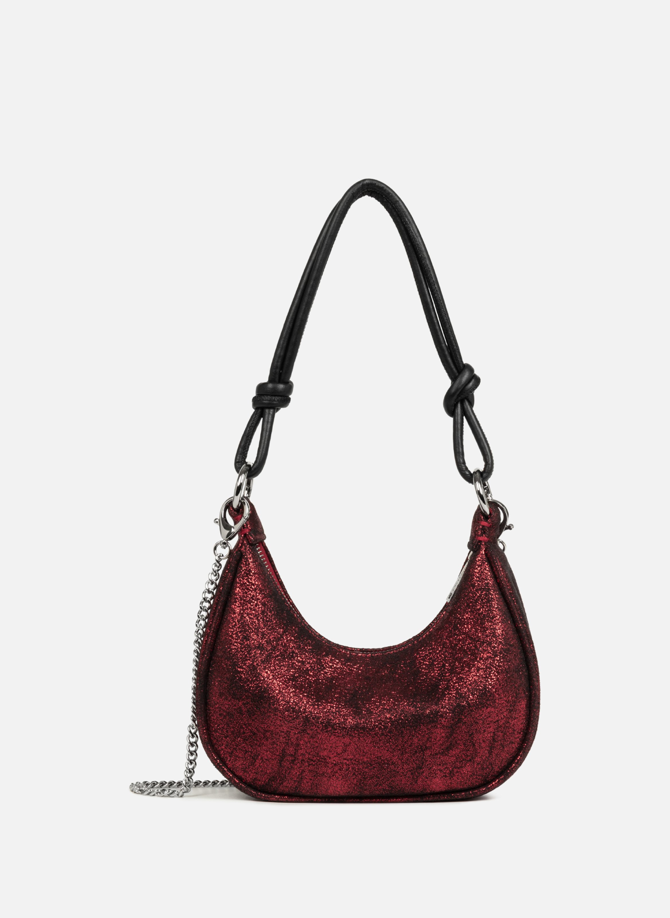 Half-Moon Bag – Shiny Event LANCASTER Red