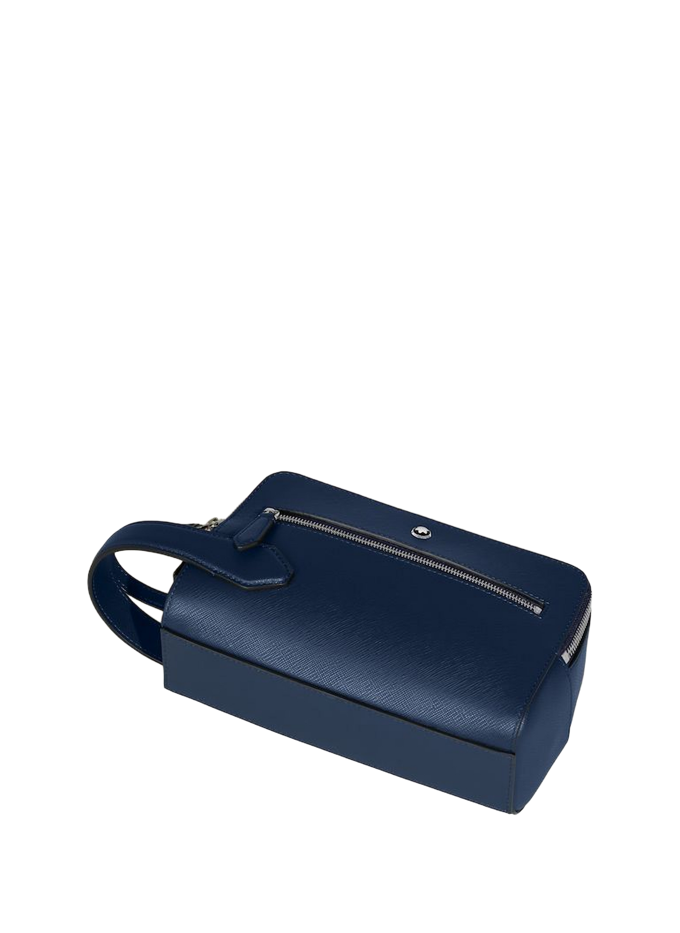 Leather toiletry bag MONTBLANC Blue