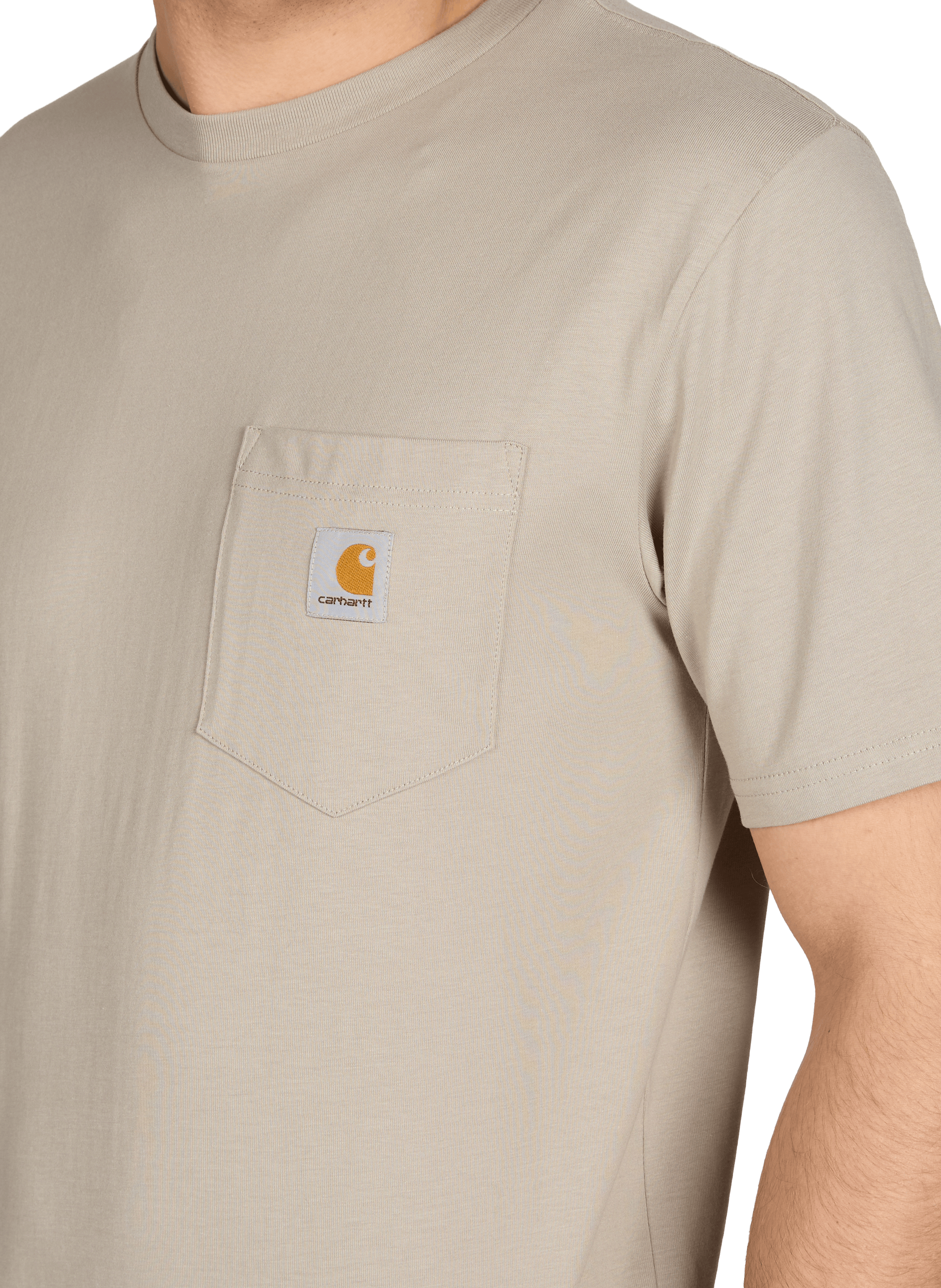 Classic Cotton T-Shirt CARHARTT WIP Beige