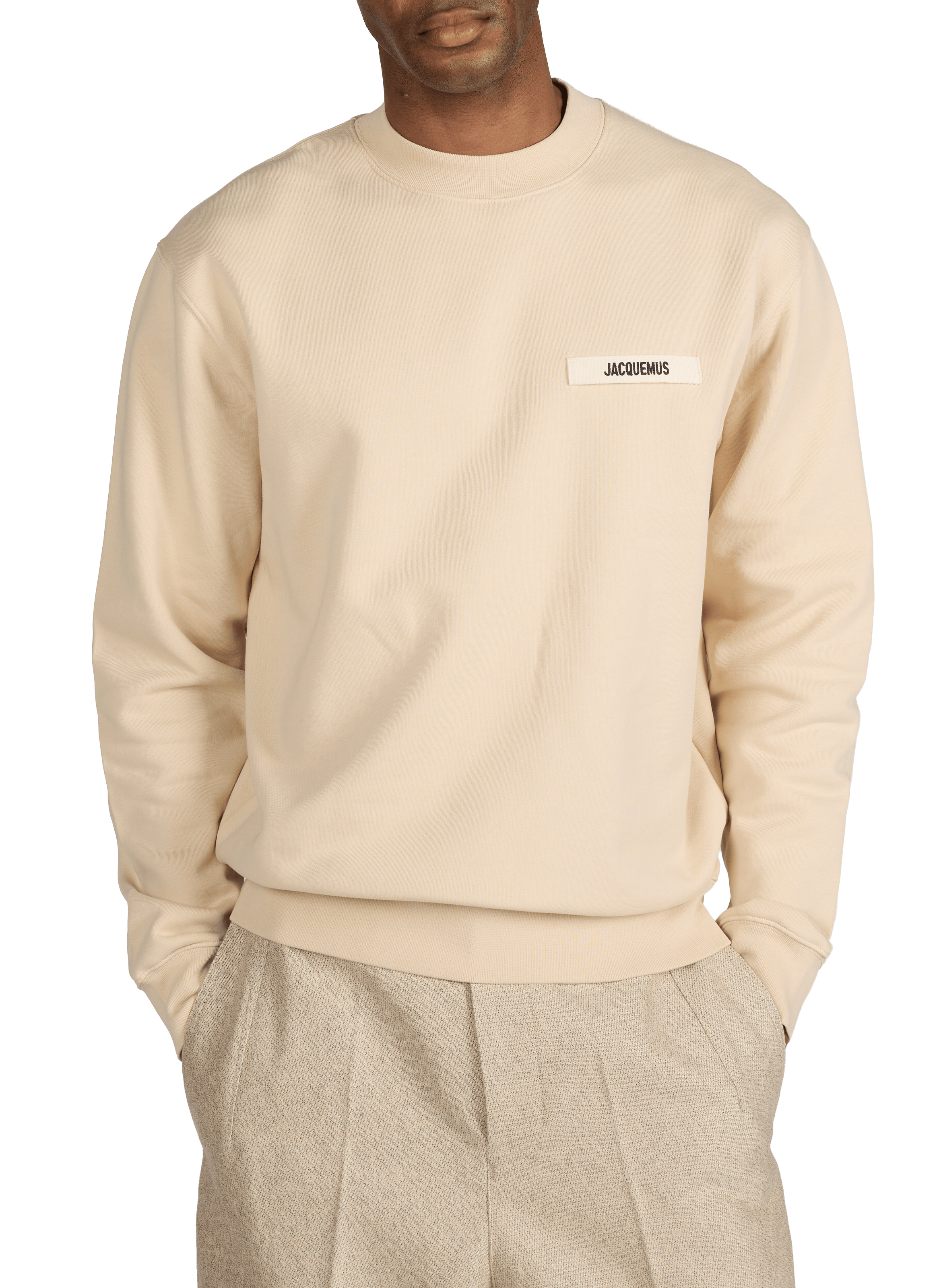Cotton jumper JACQUEMUS Beige