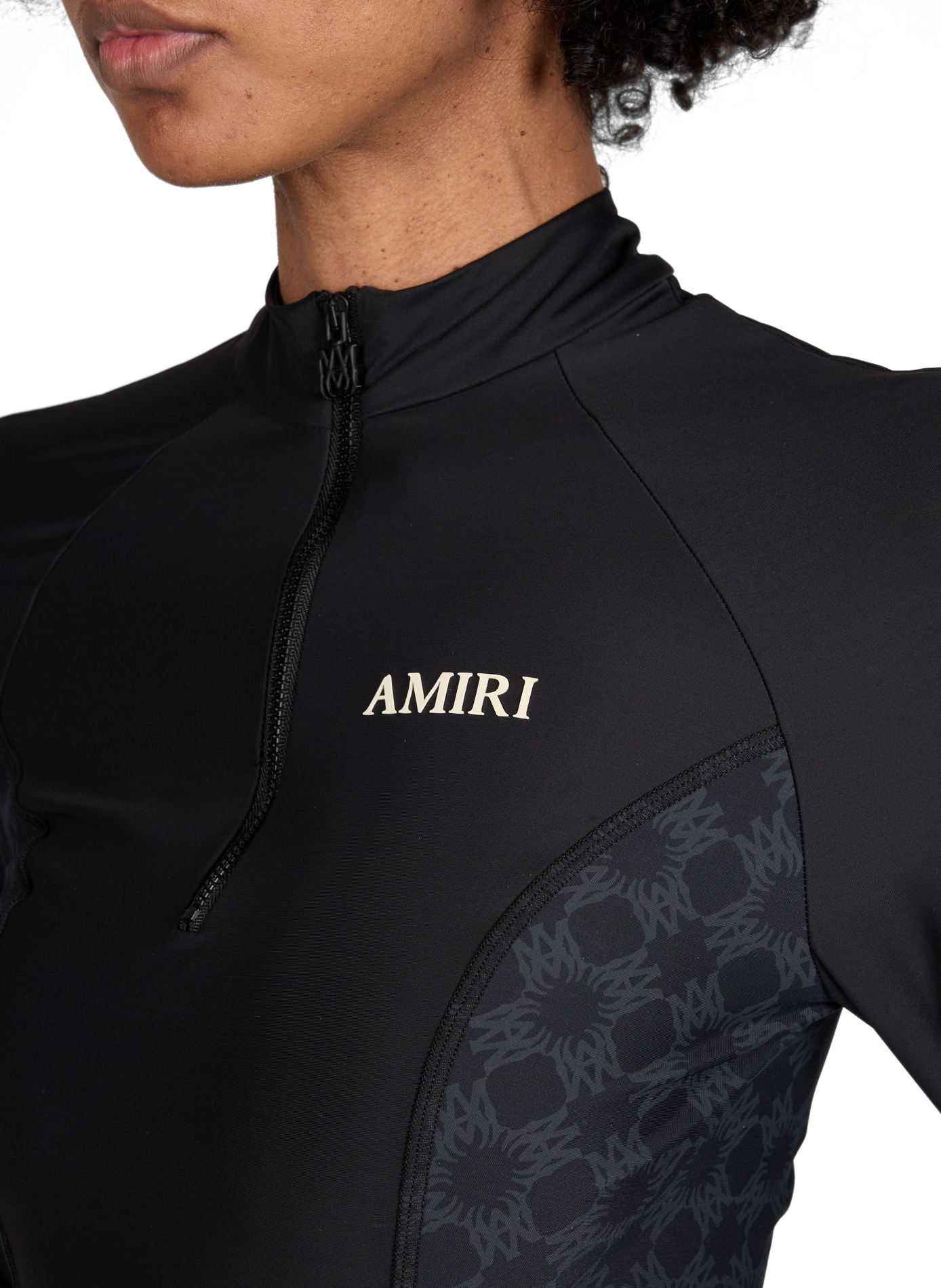 Zip-up top AMIRI Black