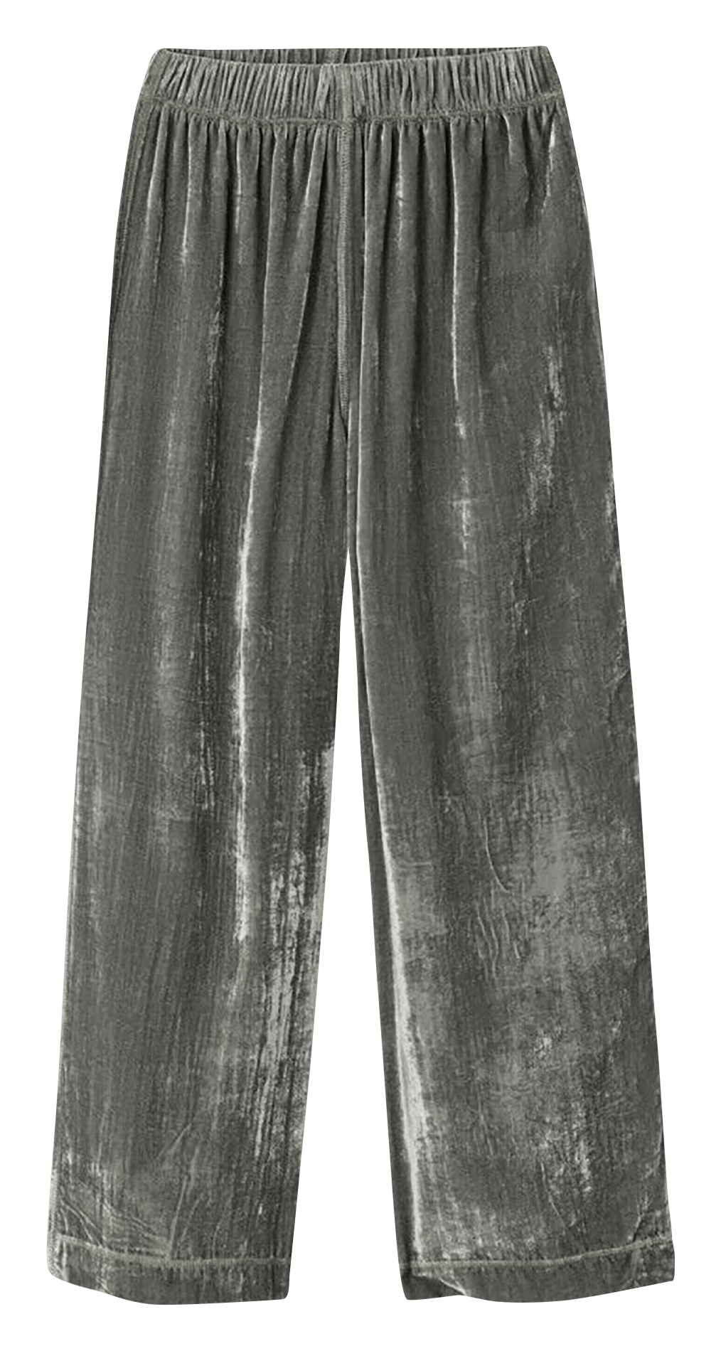 Jogging large en velours uni ankaz AMERICAN VINTAGE Gris