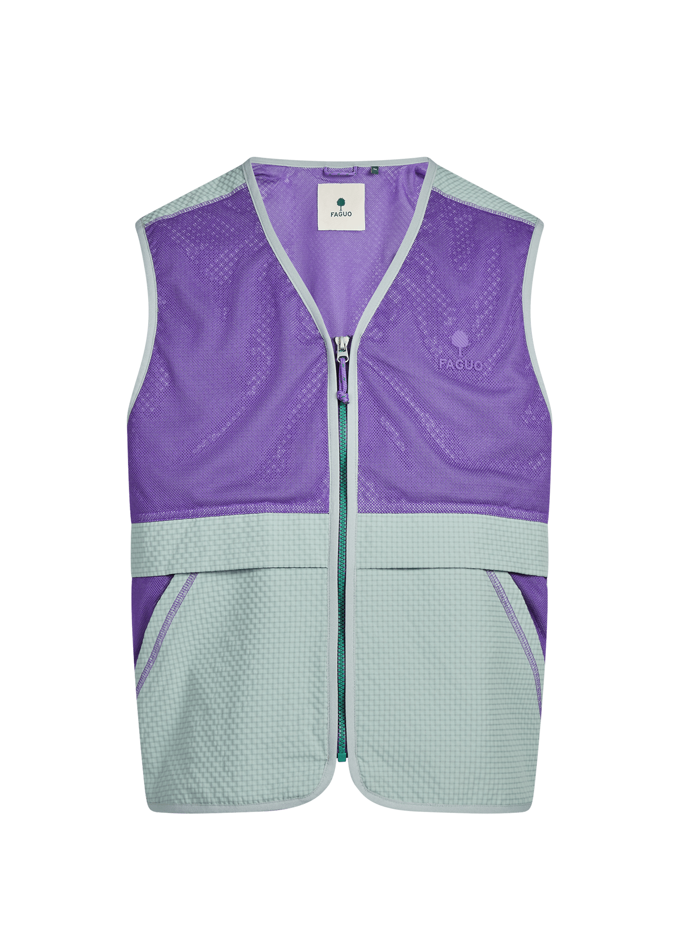 Sleeveless jacket Loudeac FAGUO Green