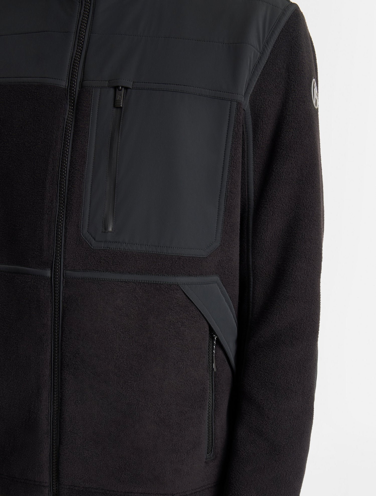 Polaire ofrost col montant coupe regular FUSALP Noir