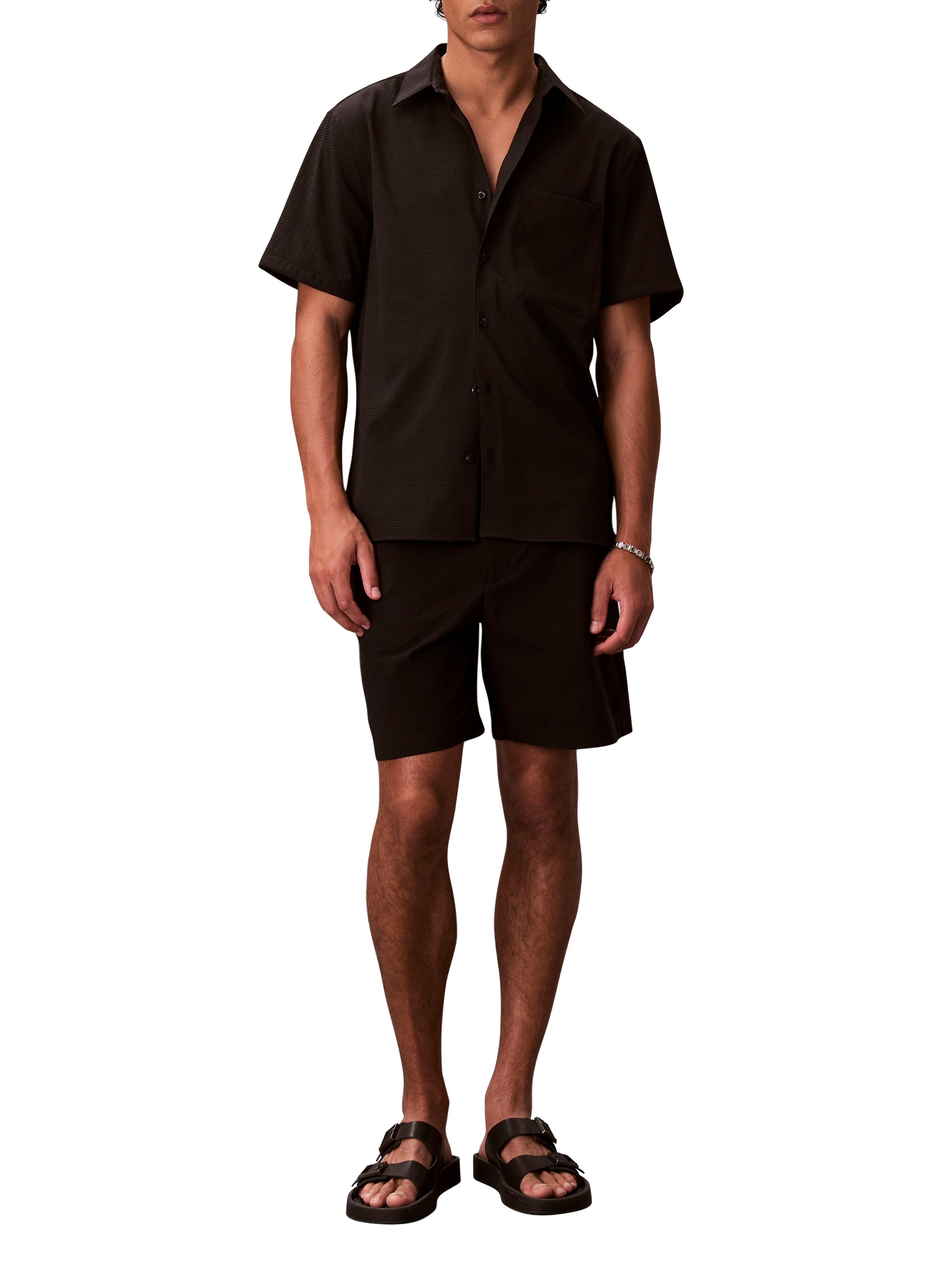 Short-sleeved shirt CALVIN KLEIN Black