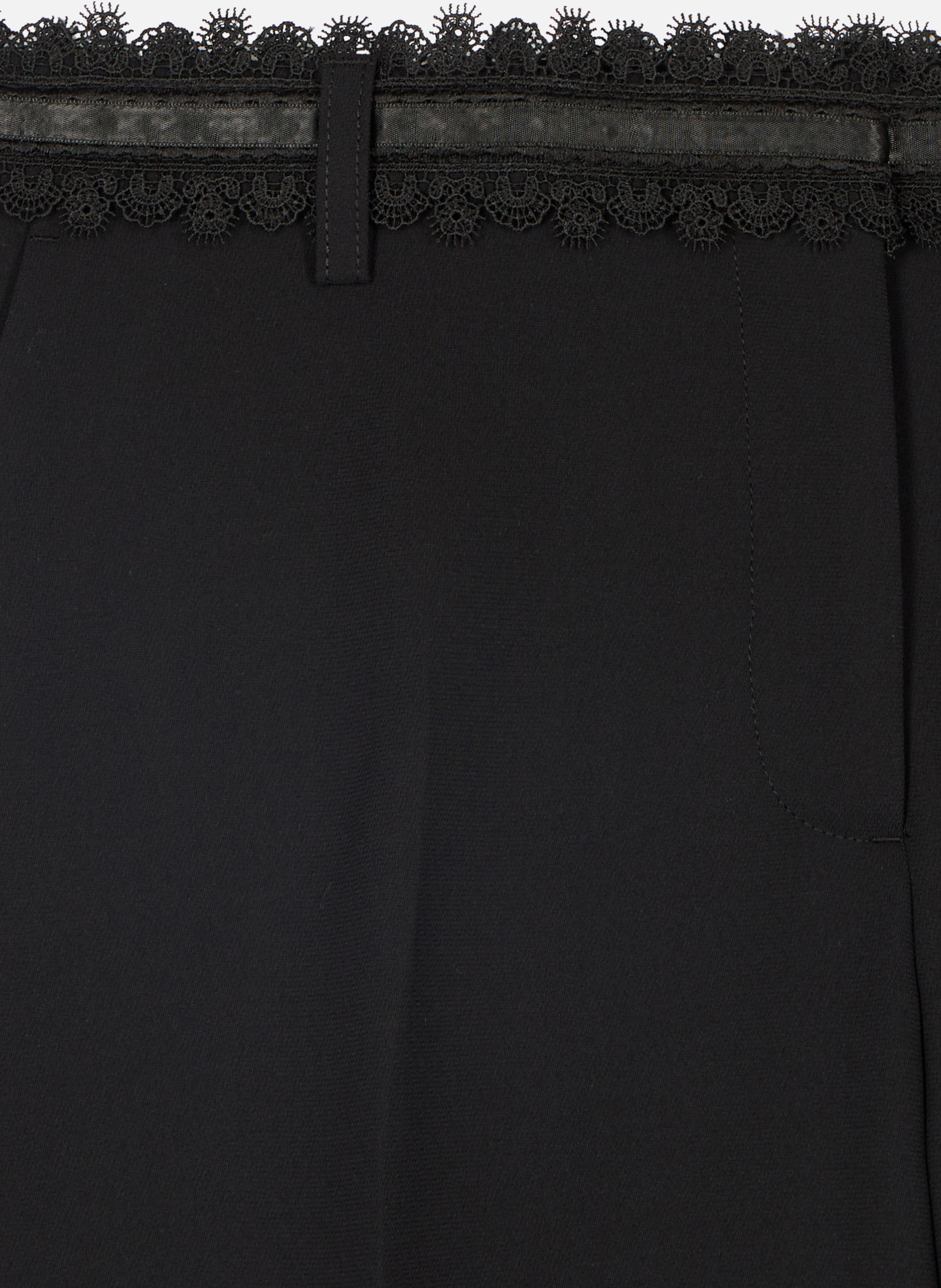 Pantalon tailleur large THE KOOPLES Noir