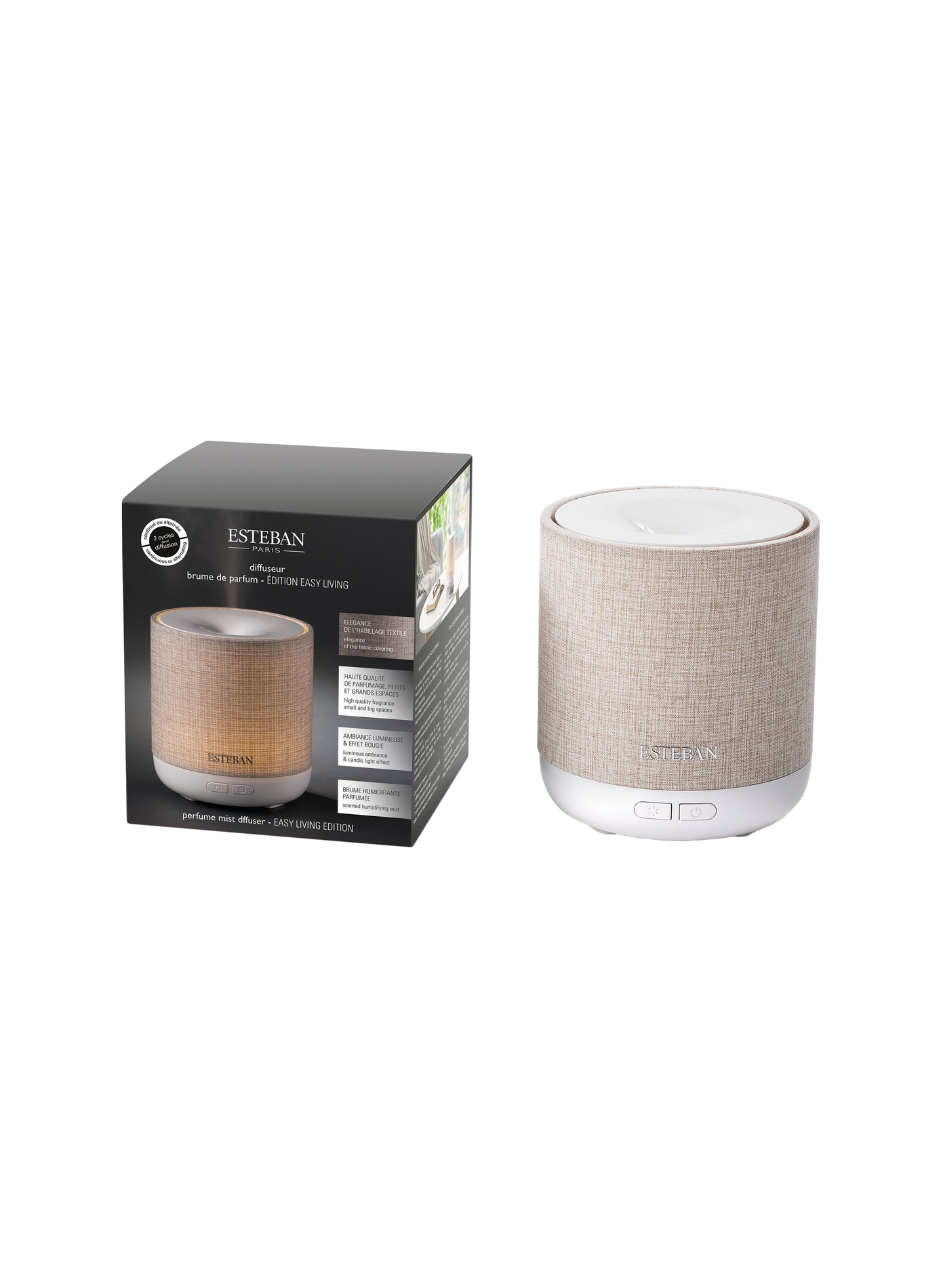 Diffuseur brume de parfum Easy Living ESTEBAN Doré