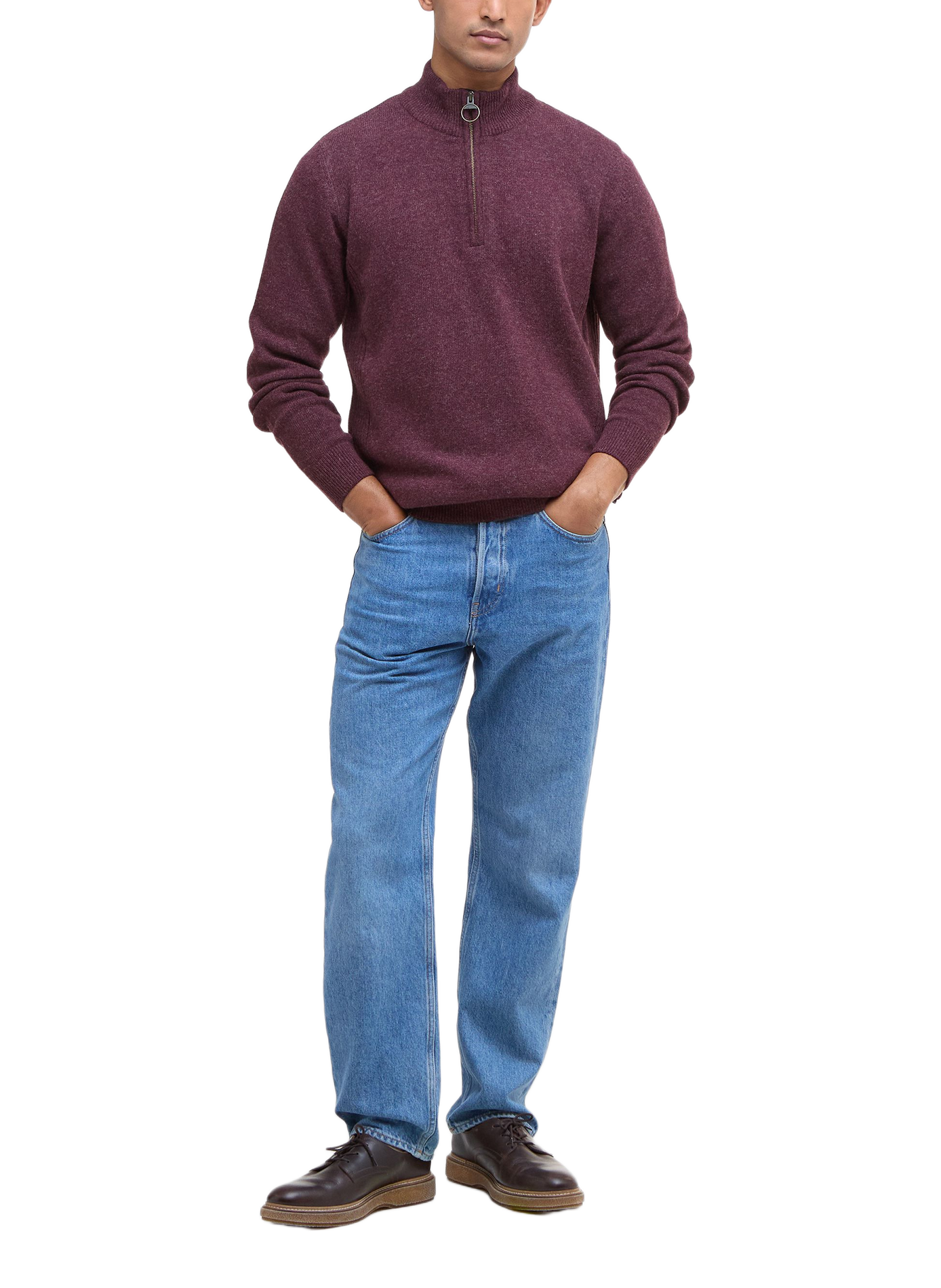 Holden wool jumper BARBOUR Red