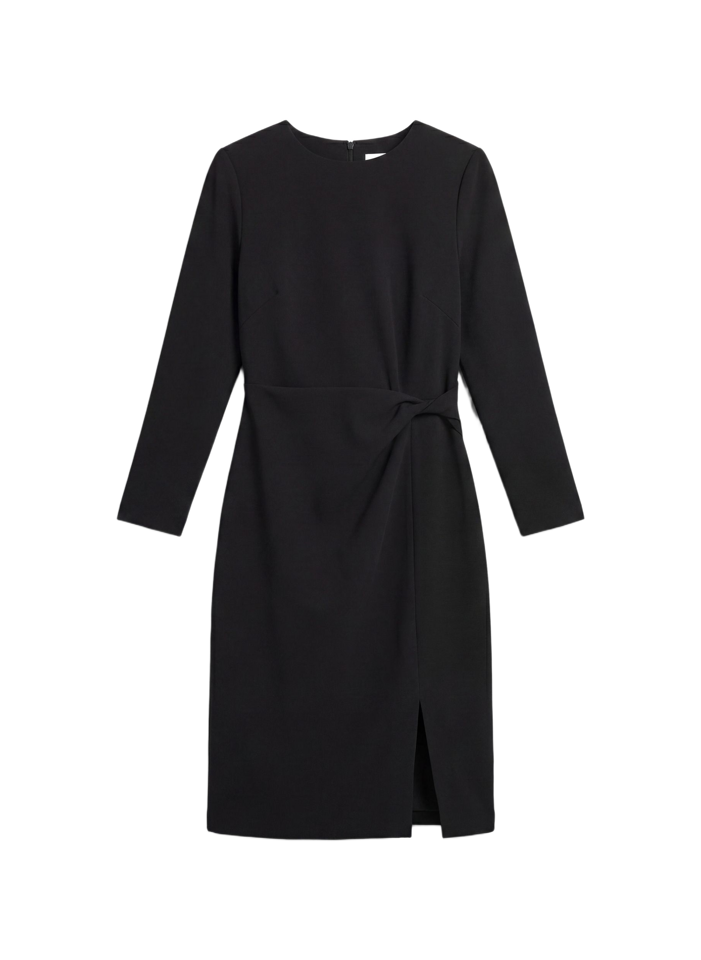 Short Scuba dress in crepe fabric CALVIN KLEIN Black
