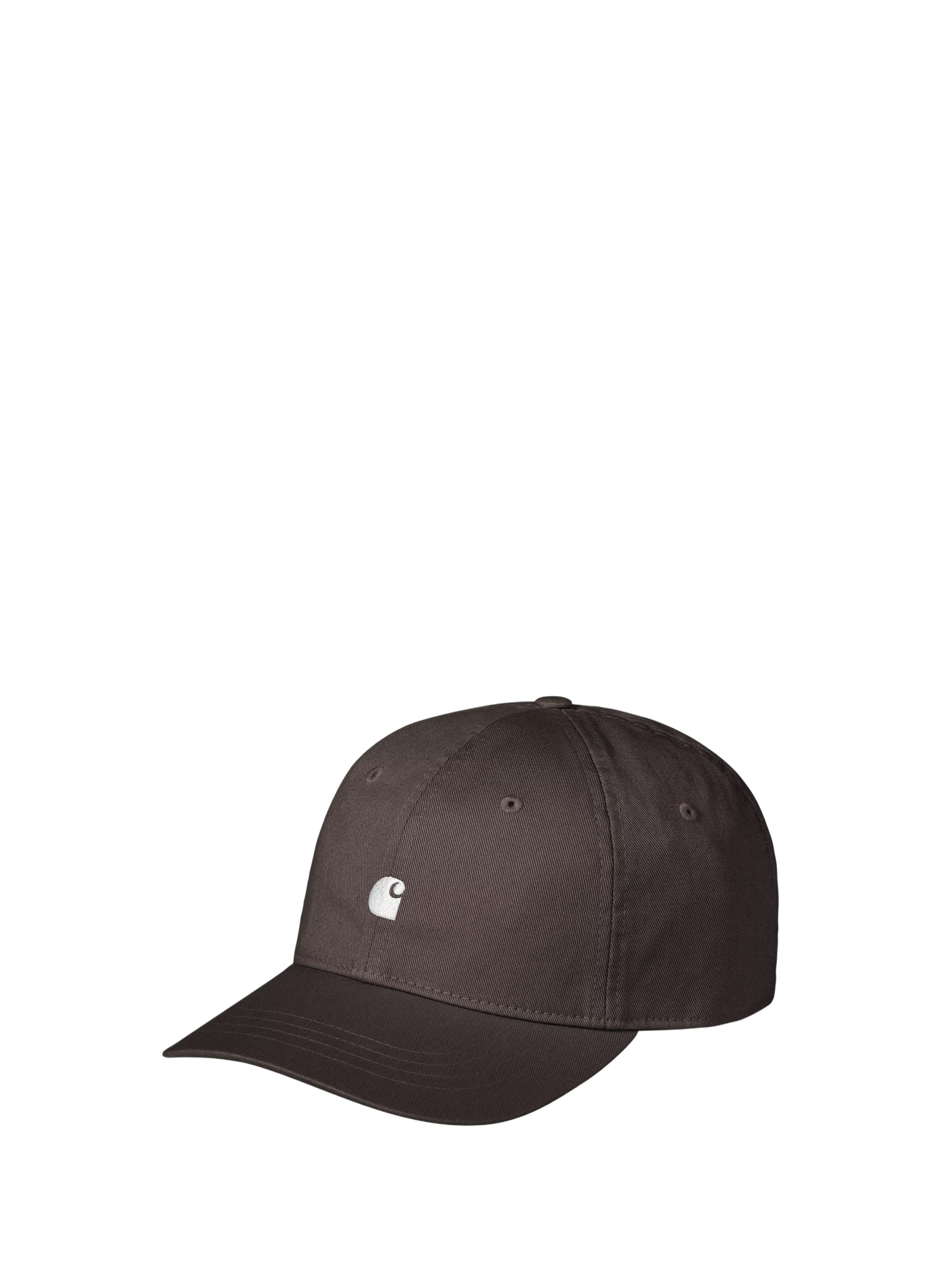 Embroidered cotton baseball cap CARHARTT WIP Brown