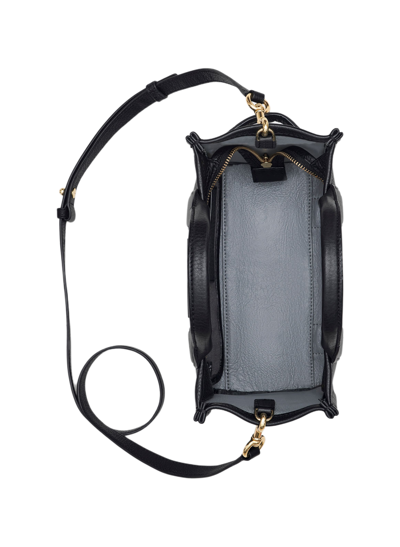Ledertasche The Leather Small Tote Bag | Schwarz MARC JACOBS Damen
