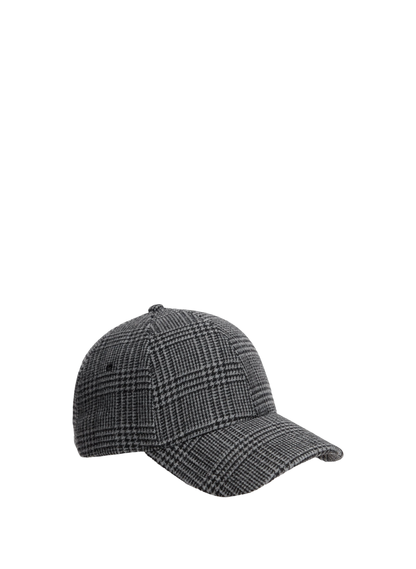 Checkered wool blend cap TOMMY HILFIGER Multicolour