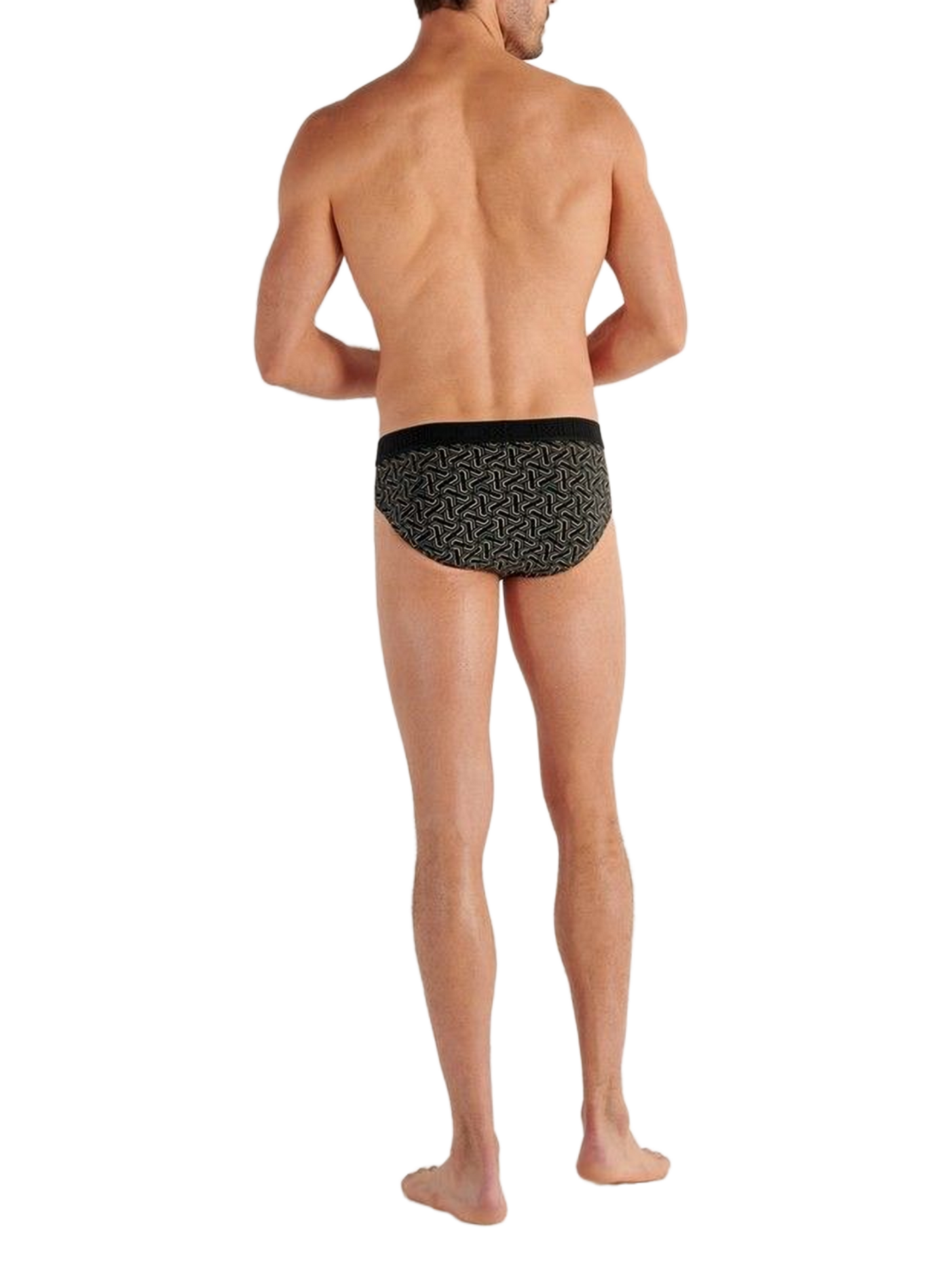 Set of 2 mixed cotton briefs HOM Multicolour