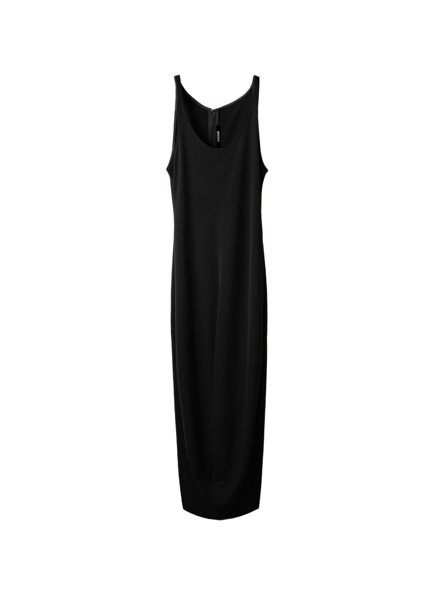 La robe midi Regata drapée JACQUEMUS Black