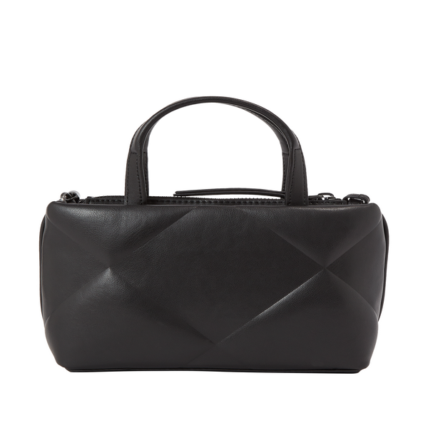 Calvin Klein Mini Tote Bag With Shoulder Strap In Black