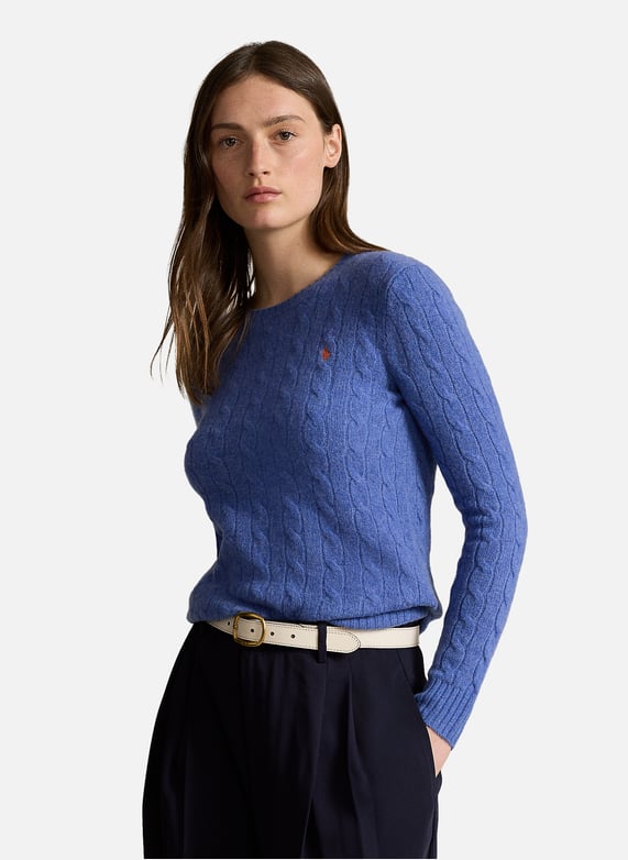 Pull en laine Bleu