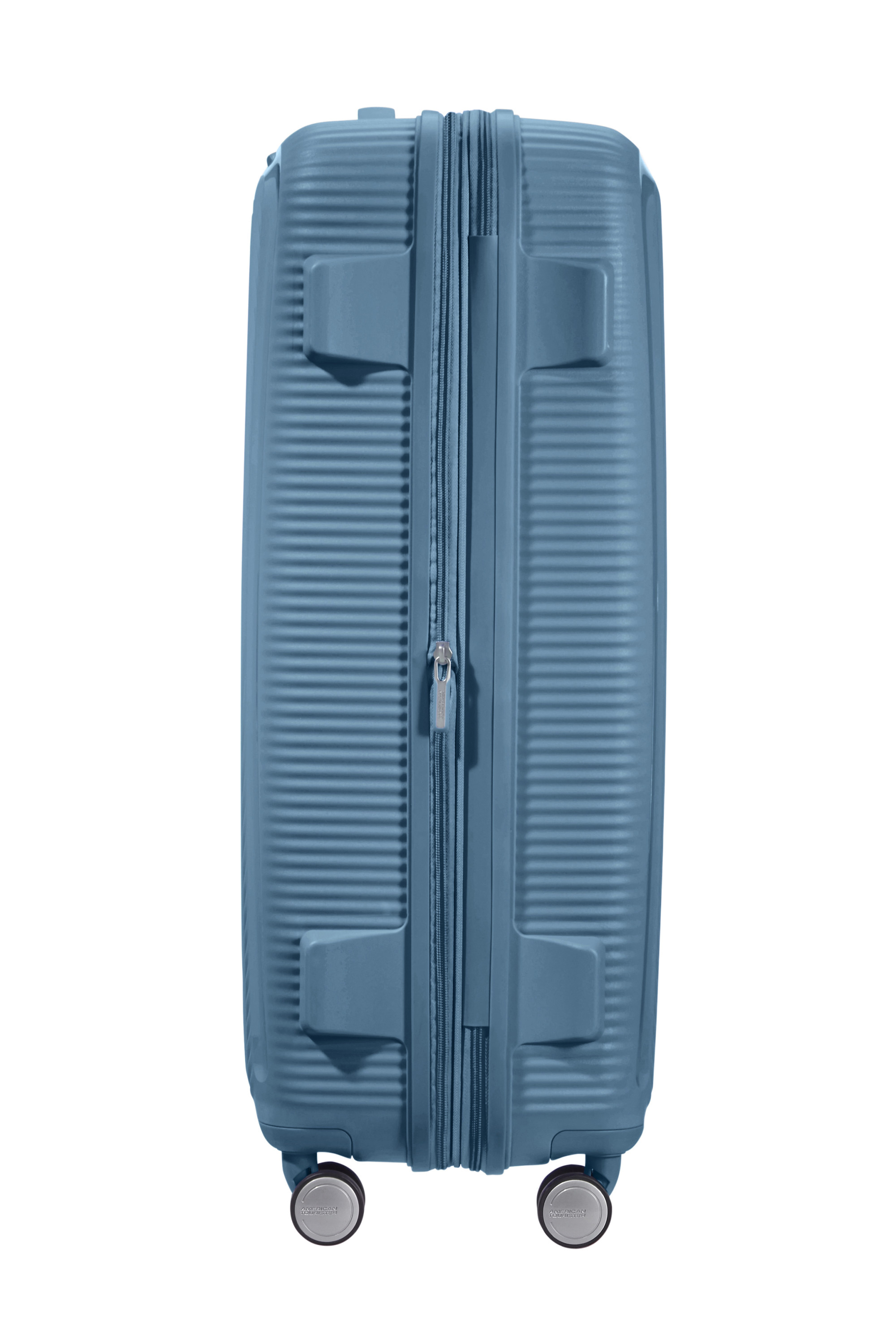 Soundbox valise 4 roues taille l Bleu