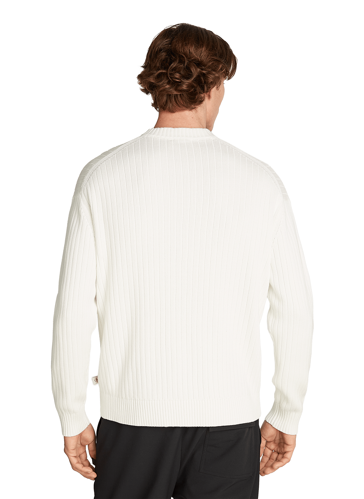 Cotton jumper CALVIN KLEIN Beige