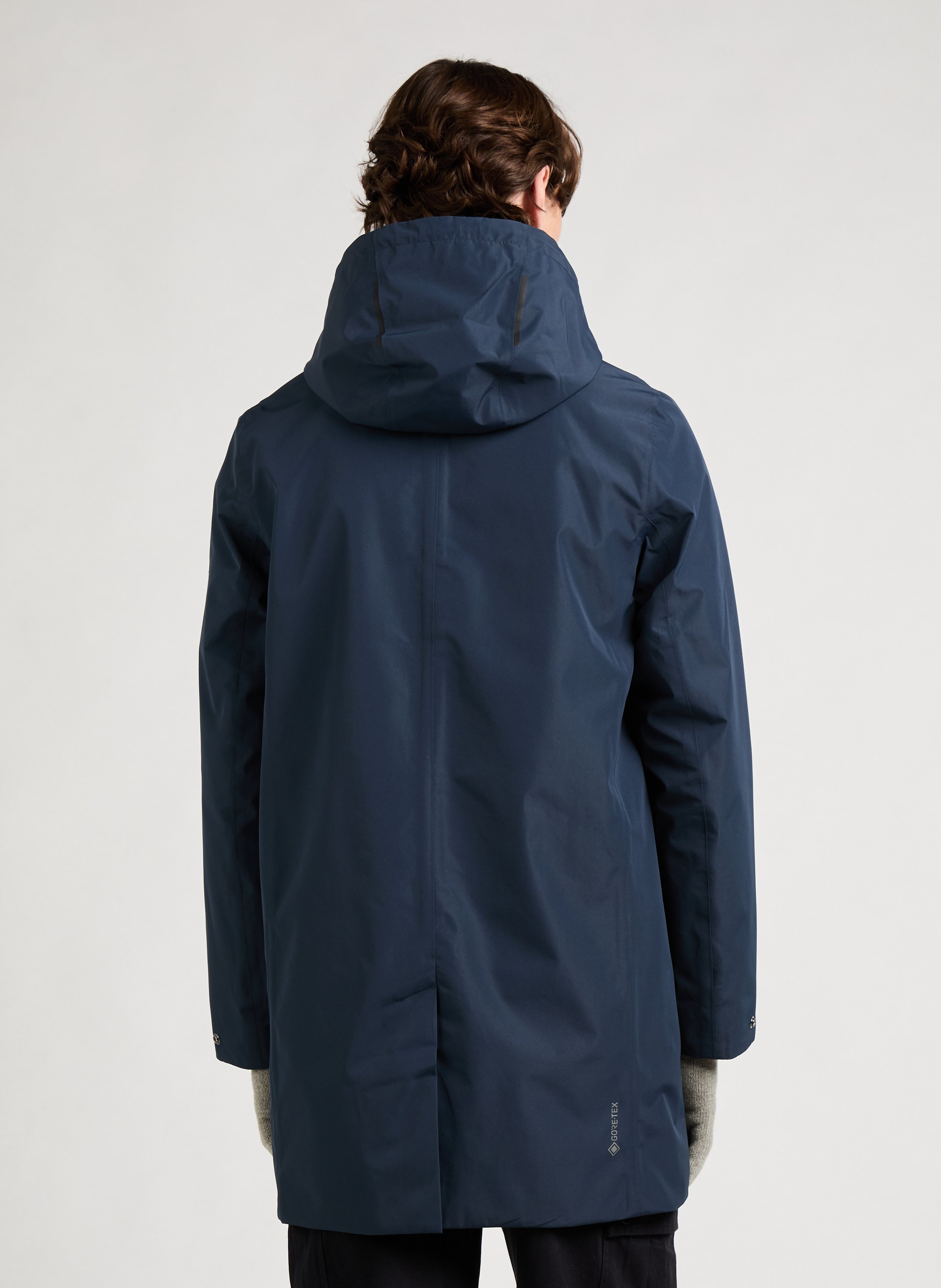 Parka Gore-Tex -> Parka Gore-Tex AIGLE Blu