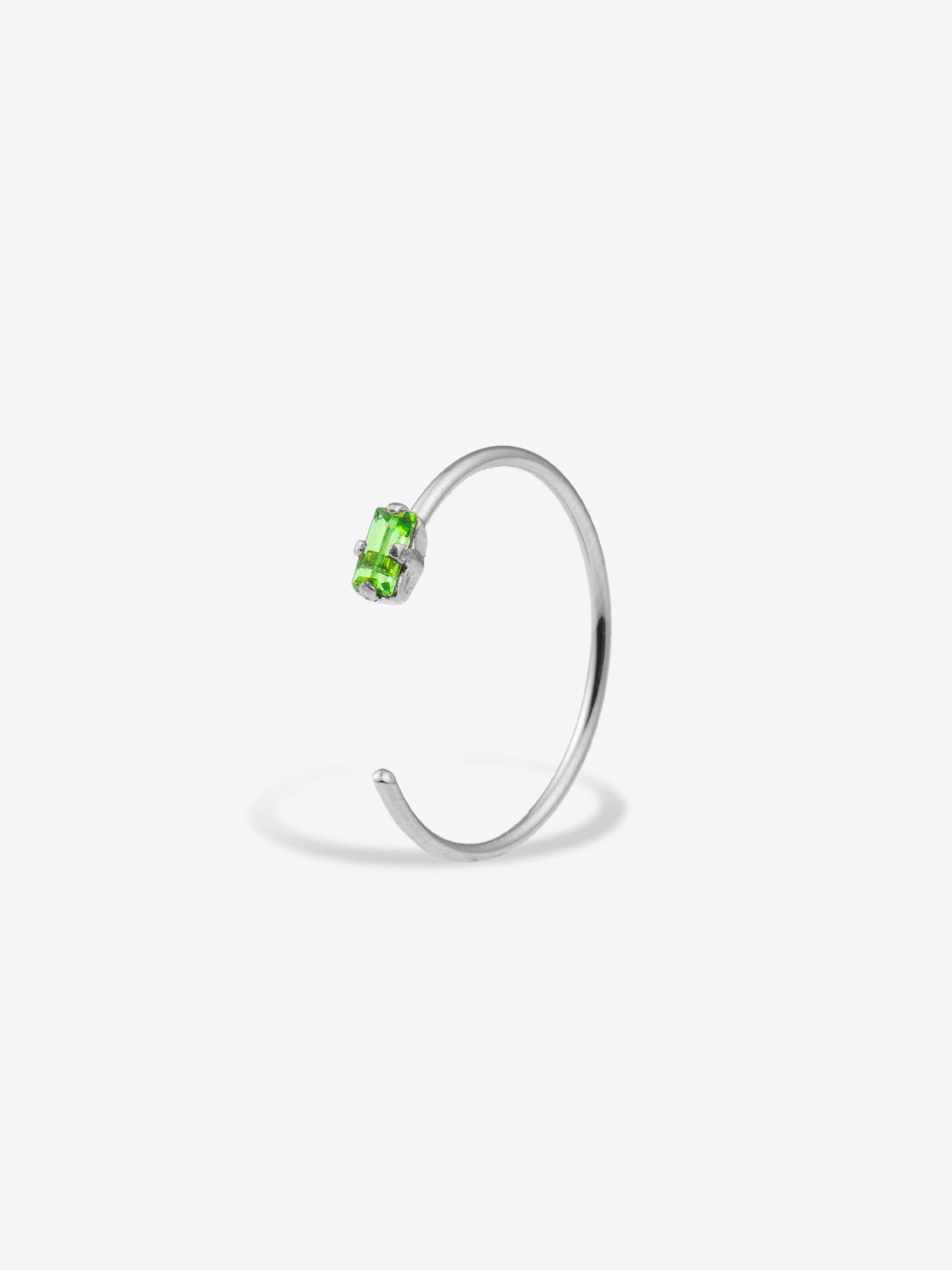 Bague ajustable jules APRIL PLEASE Argent