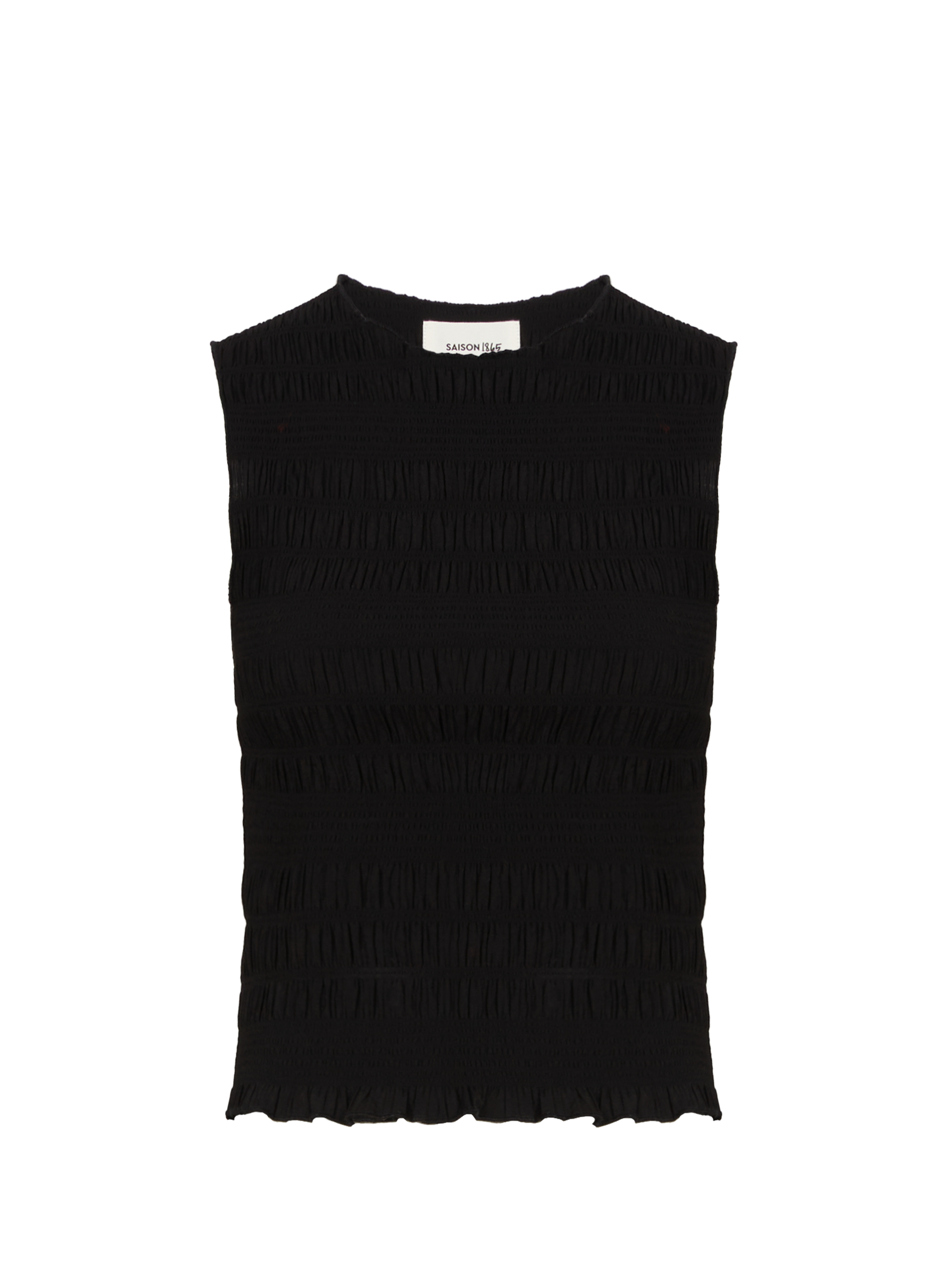 Top smocké VUJO SAISON 1865 Noir