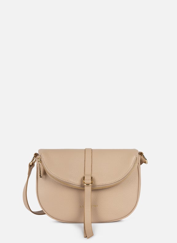 Sac besace - dune gaia Beige by LANCASTER LANCASTER Sac besace - dune gaia Beige