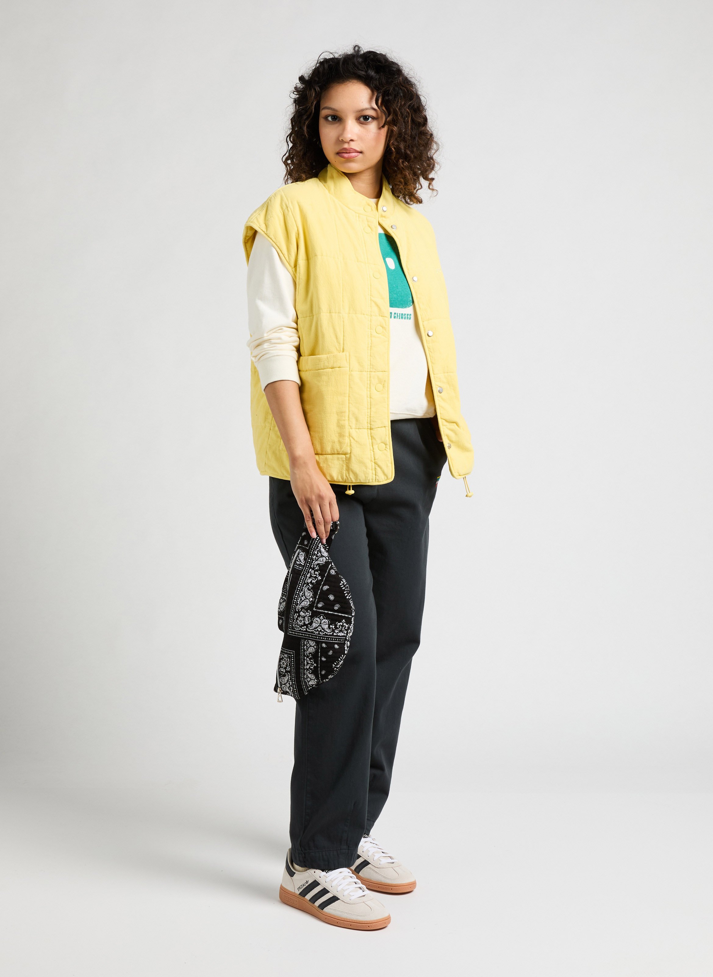 Banane en tissu motif jacquard AU PRINTEMPS PARIS Noir