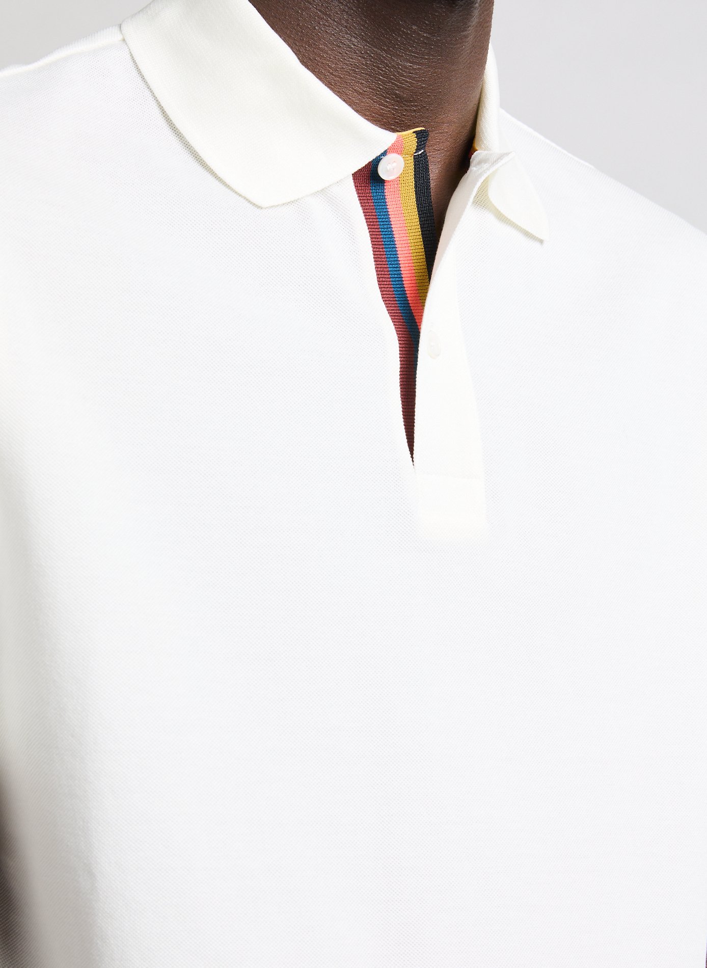 Short sleeve cotton polo shirt PAUL SMITH White