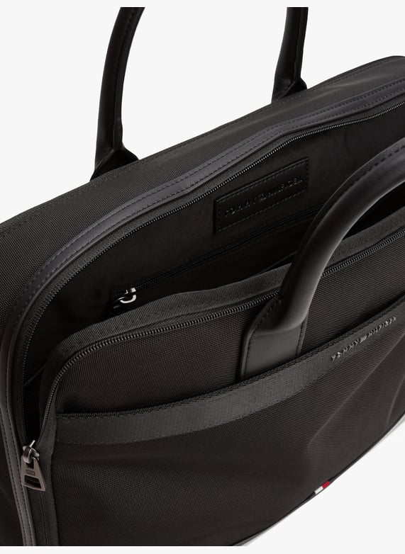Sacoche pour ordinateurs uni | Noir by TOMMY HILFIGER Sacoche pour ordinateurs uni Noir