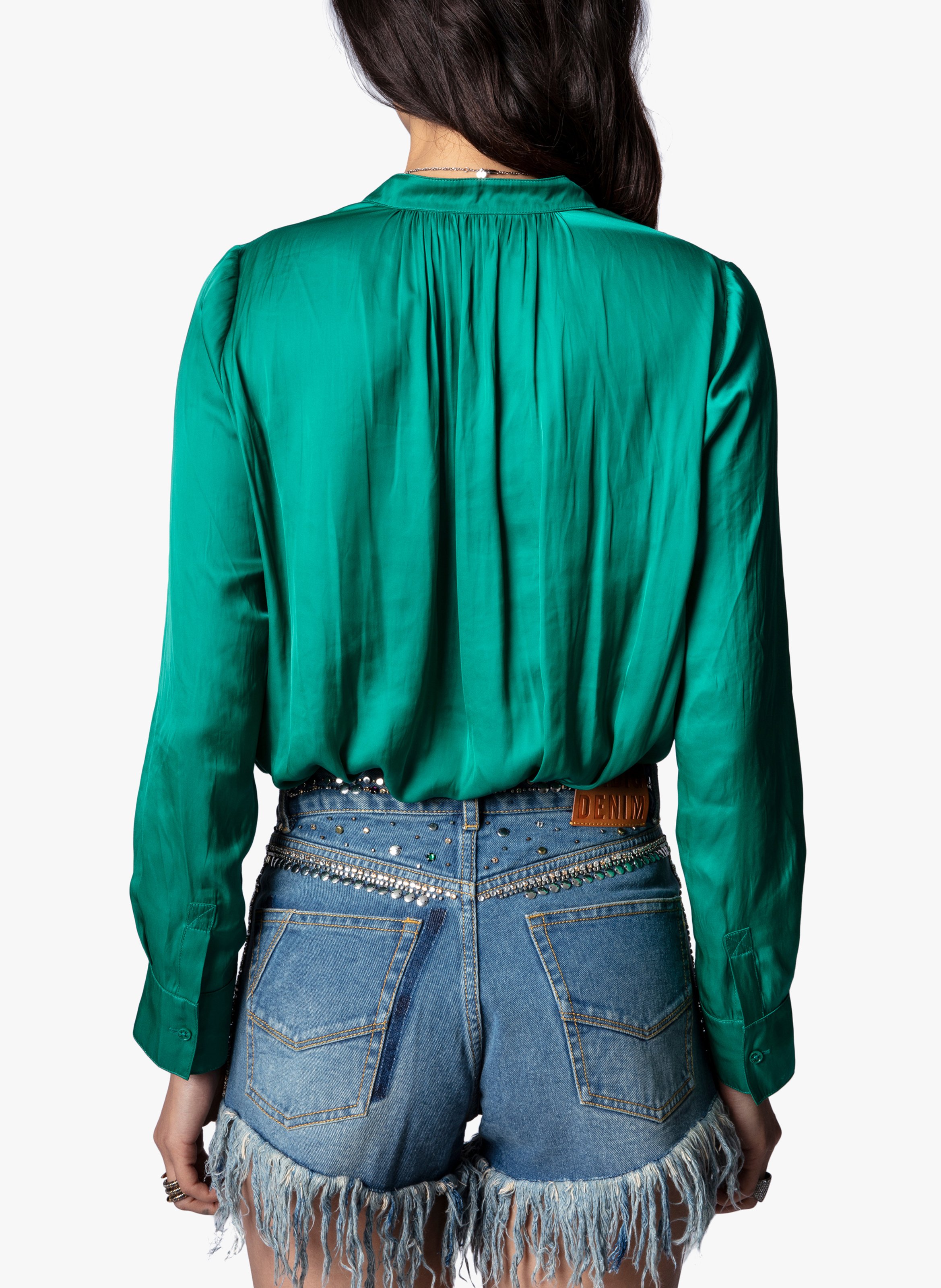 Top à encolure v tink ZADIG&VOLTAIRE Vert